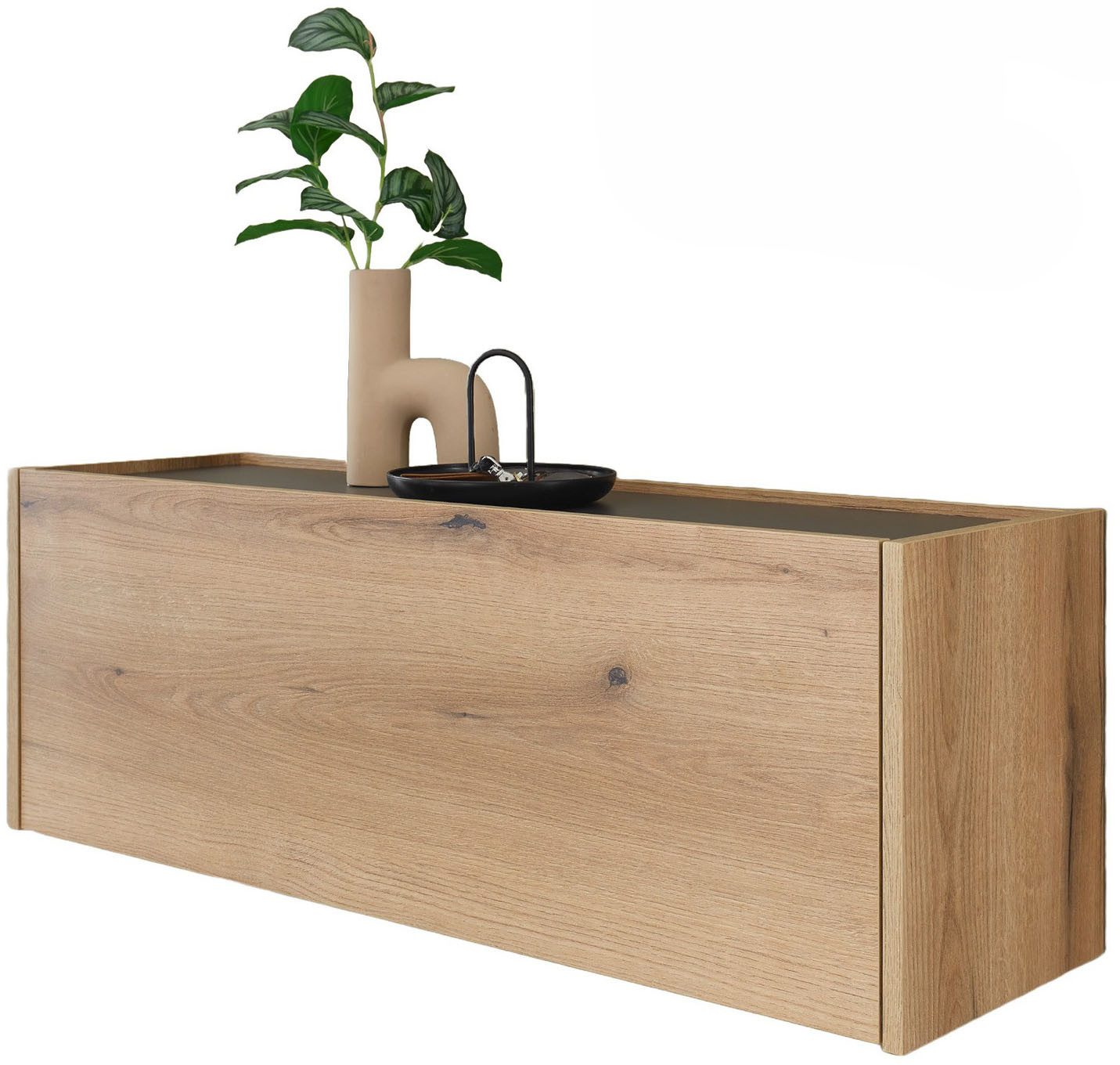 Home affaire Mehrzweckschrank GiRON/CiTY, Wandgarderobe in vier Farben, Wandschrank zeitloses Design, Breite 100 cm, großes Fach – Bild 5 von 5