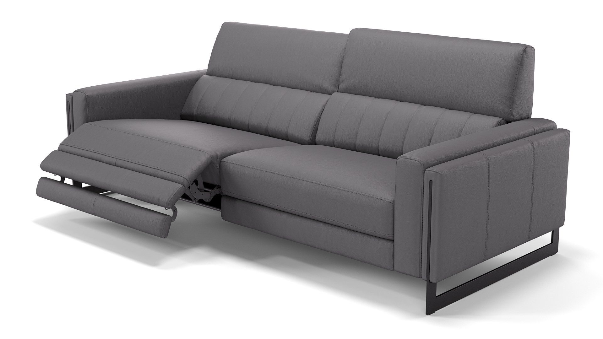 Sofanella 3-Sitzer Leder MARA, Relaxcouch, Designersofa, Designer Sofa, 3er Couch, Sofagarnitur