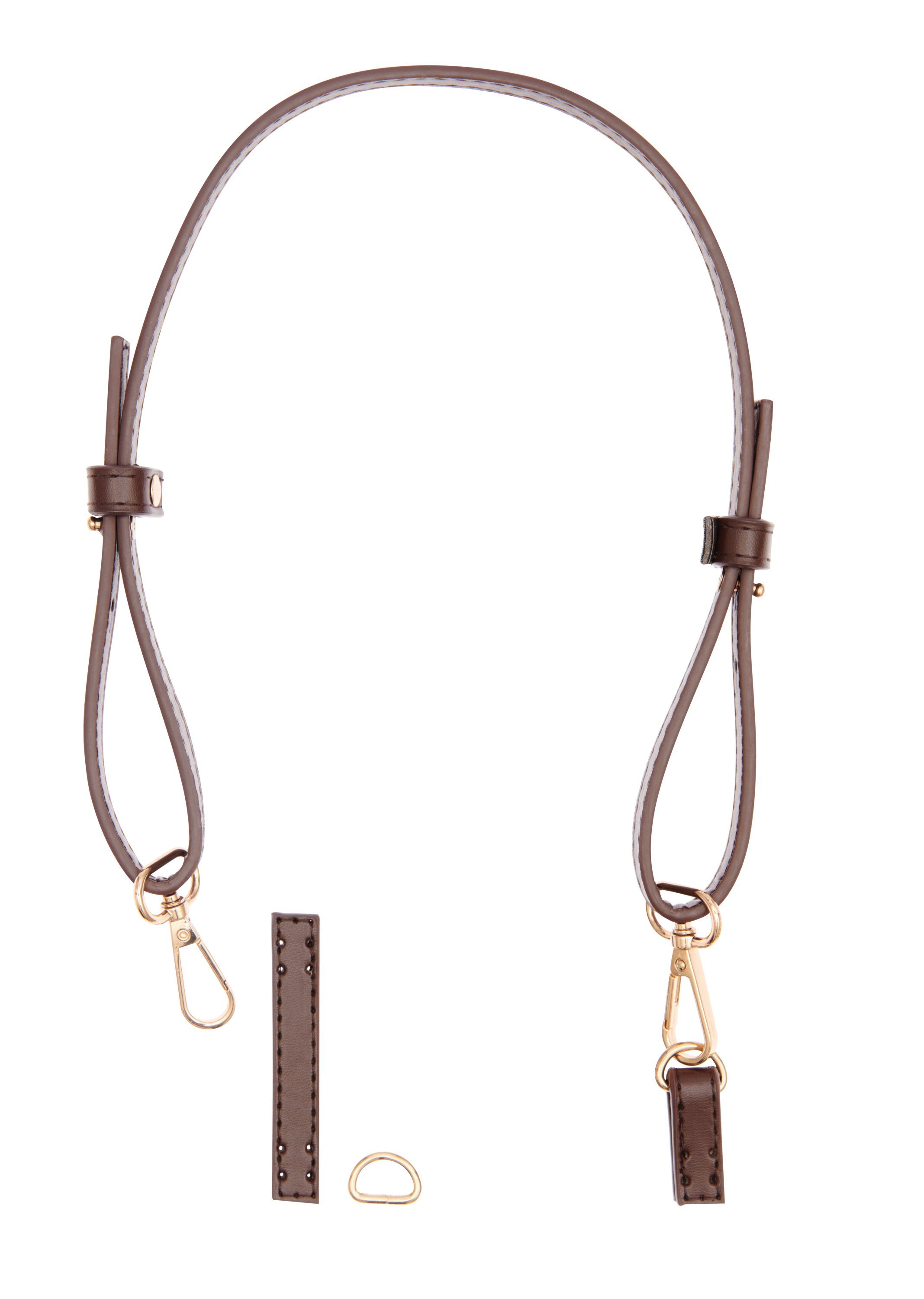 Rico Design Aufbewahrungstasche Плечові ремені, mit Karabiner Kurz verstellbar 78,5 cm