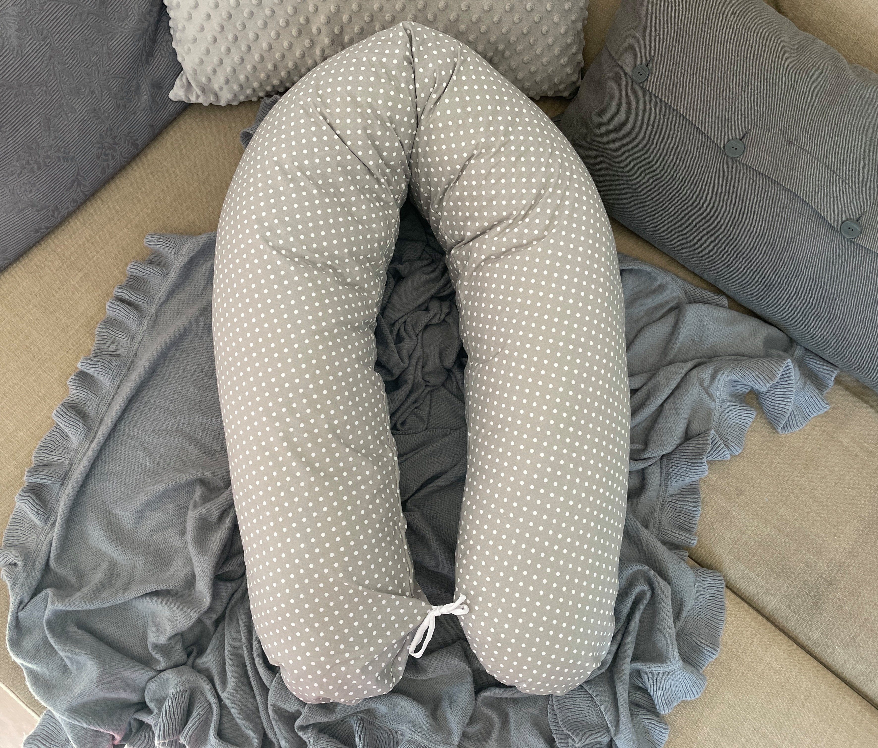 Loolay Stillkissen MINKY/ Baumwolle Seitenschläferkissen GRAU günstig online kaufen