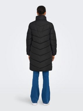 JACQUELINE de YONG Langmantel Winter Mantel Lange Stepp Jacke JDYNEWFINNO 6399 in Schwarz