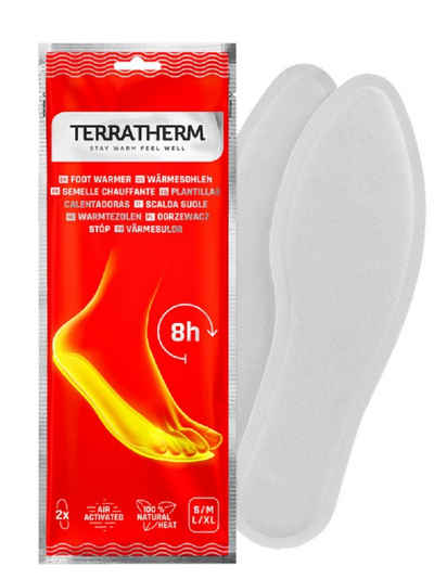 TERRATHERM Thermosohlen Terratherm Wärmesohlen 8h (5-tlg)