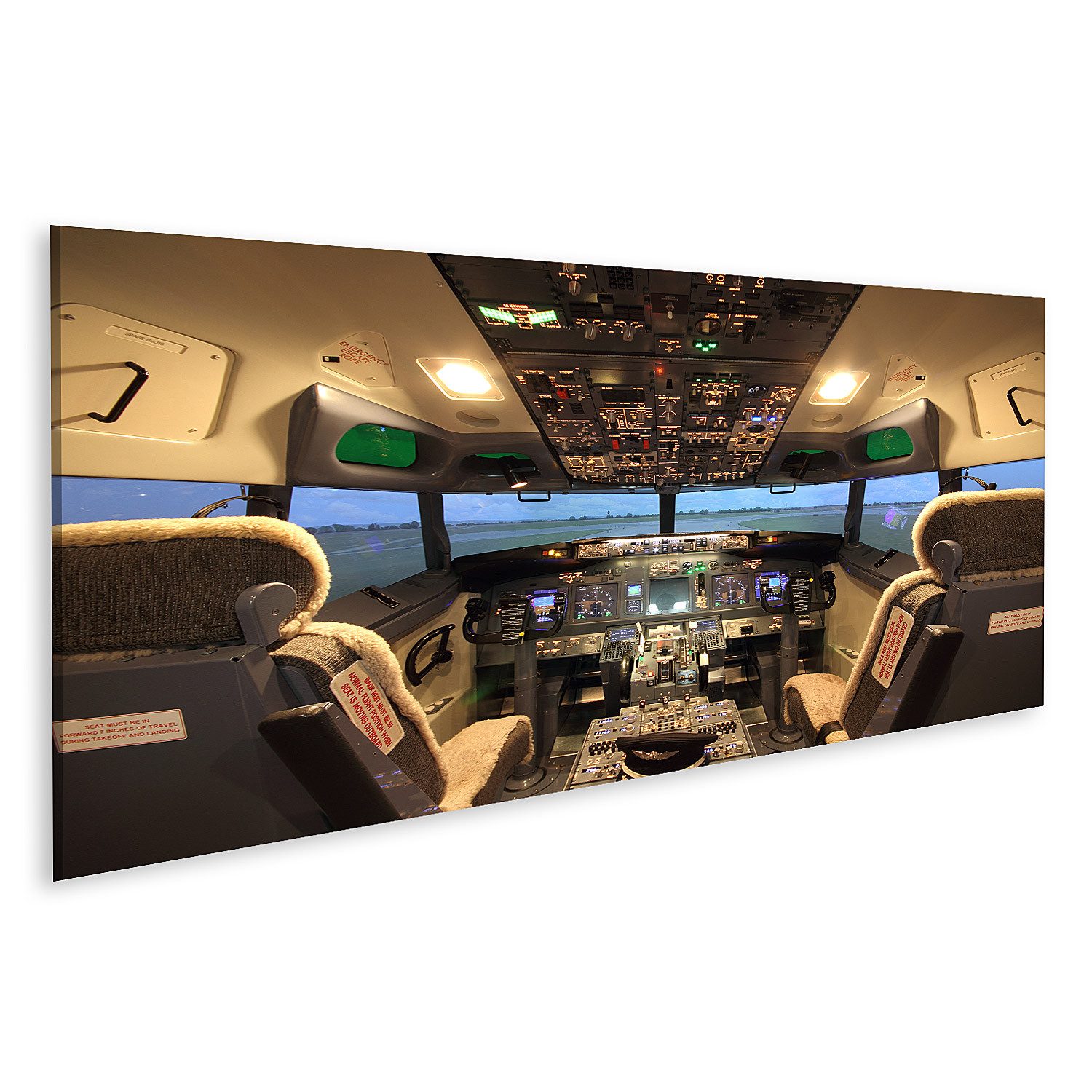 Leinwandbild Cockpit Bilder