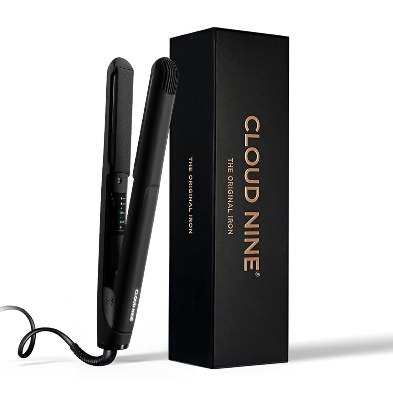 Cloud Nine Glätteisen Iron Glätteisen - Smart Version Keramik-Beschichtung, 30 Min. Dauerbetrieb, Schnellladung, Hair Straightener, Haarglätter, Haare Glätten, Haarstyler, Haare Glätter ohne Akku