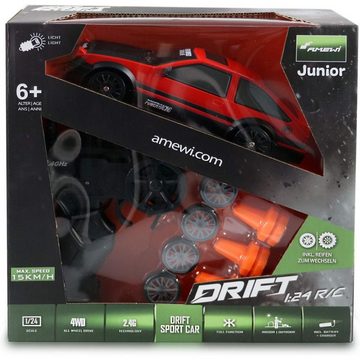 Amewi RC-Auto Drift Sport Car - Ferngesteuertes Auto - rot