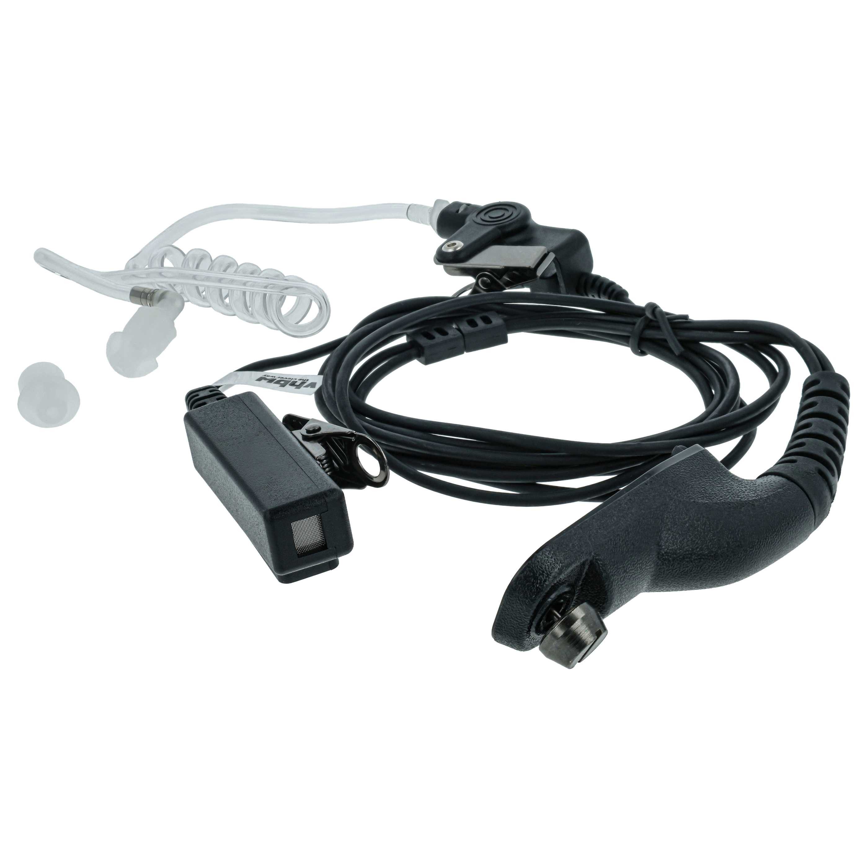 vhbw passend für Motorola DP3401, DP3600, DP3400, DP3601, XiR P8200 Headset – Bild 2 von 5