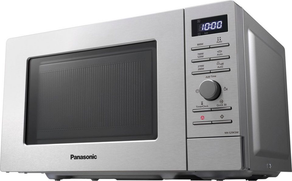 Panasonic Mikrowelle NN-S29KSMEPG, Mikrowelle, 20 l, Steuerung mit  Drehregler und Tasten