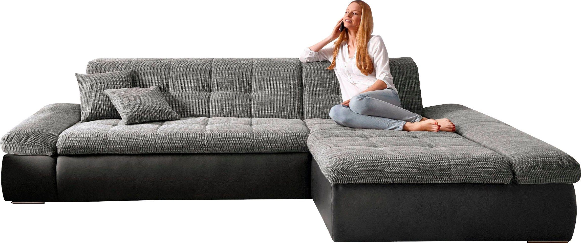 DOMO collection Ecksofa Moric, L-Form, XXL-Sofa günstig online kaufen