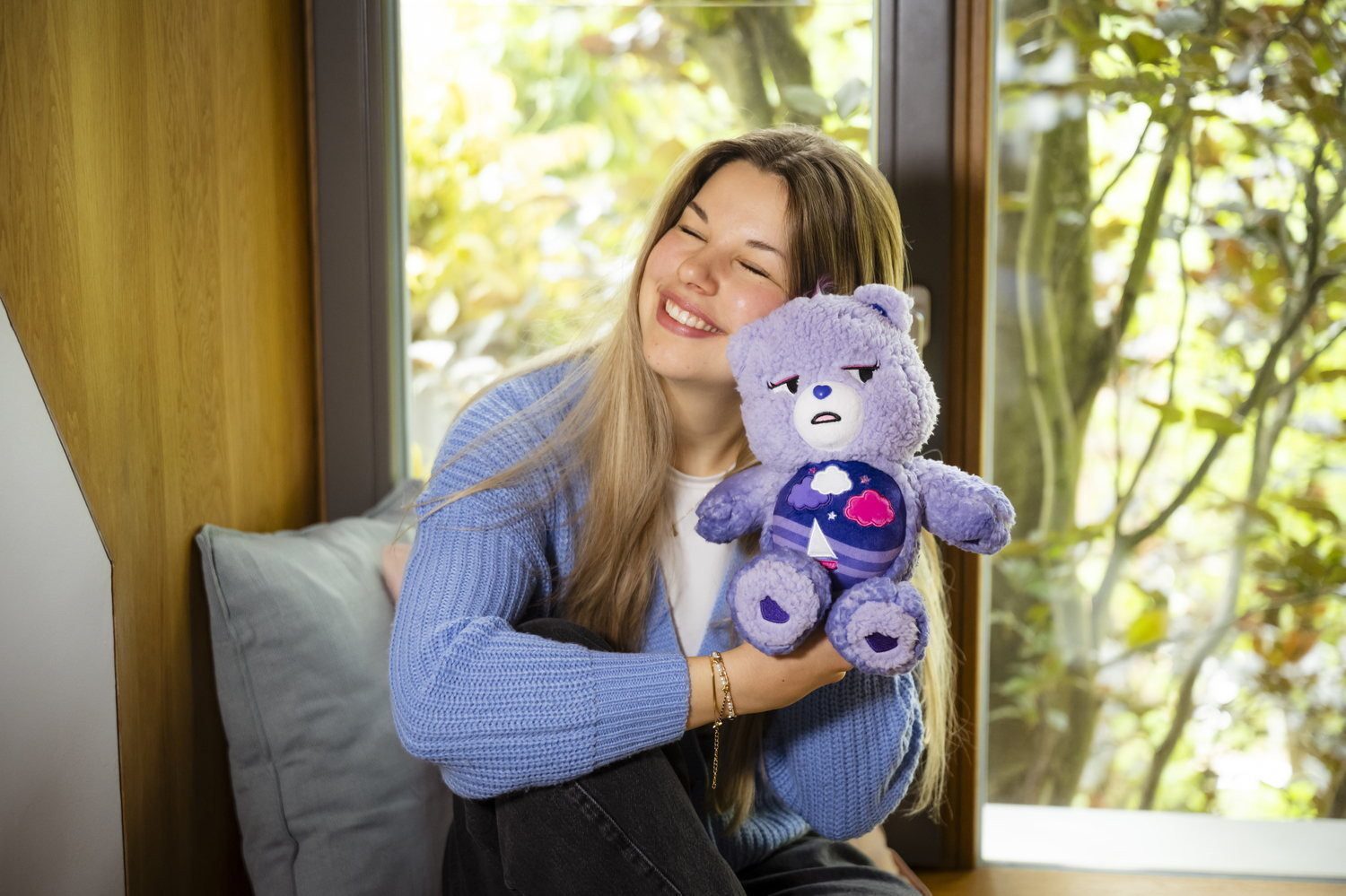 SIMBA Plüschfigur Plüsch Glücksbärchi Care Bears Stormy Heart Bear 35cm 6305878045038