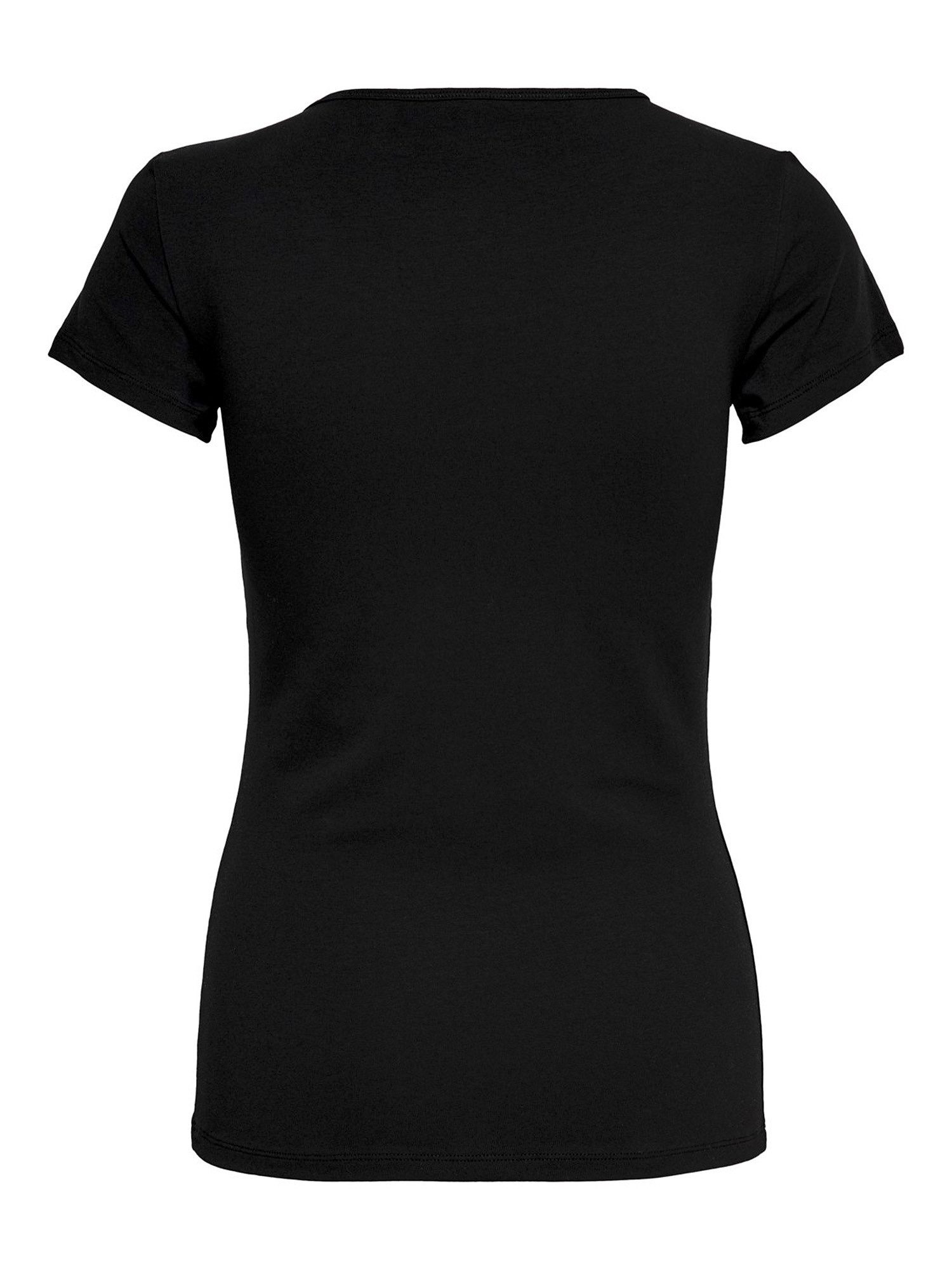 ONLY T-Shirt ONLLIVE LOVE NEW (3-tlg., 3er Pack) Figur betont, elastische Baumwollqualität