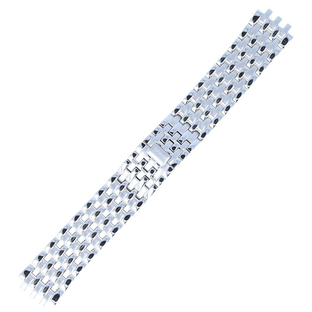 BOSS Uhrenarmband 22mm Metall Silber 659002347