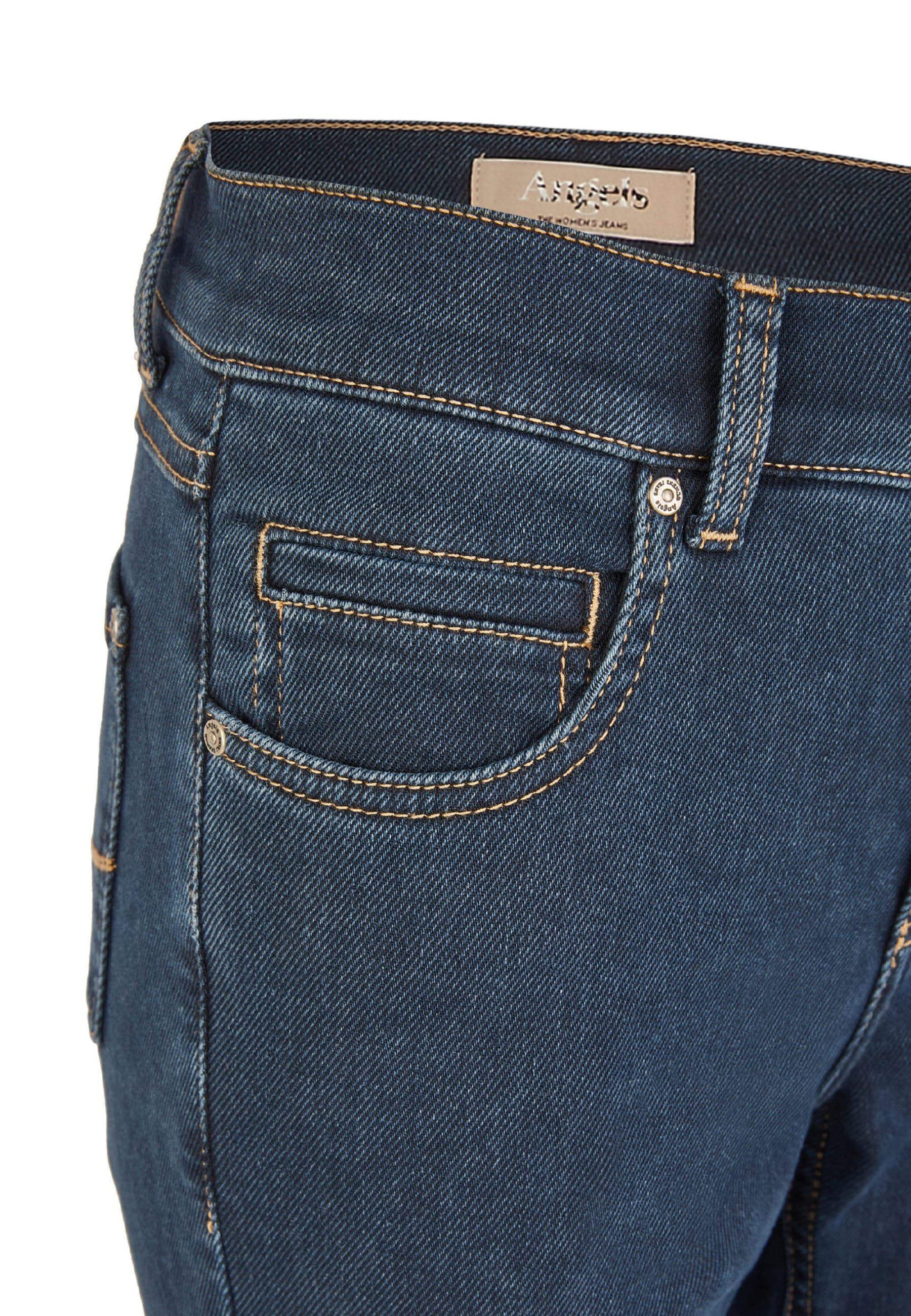 dunkelblau Wärmende Jeans 5-Pocket-Jeans ANGELS Cici