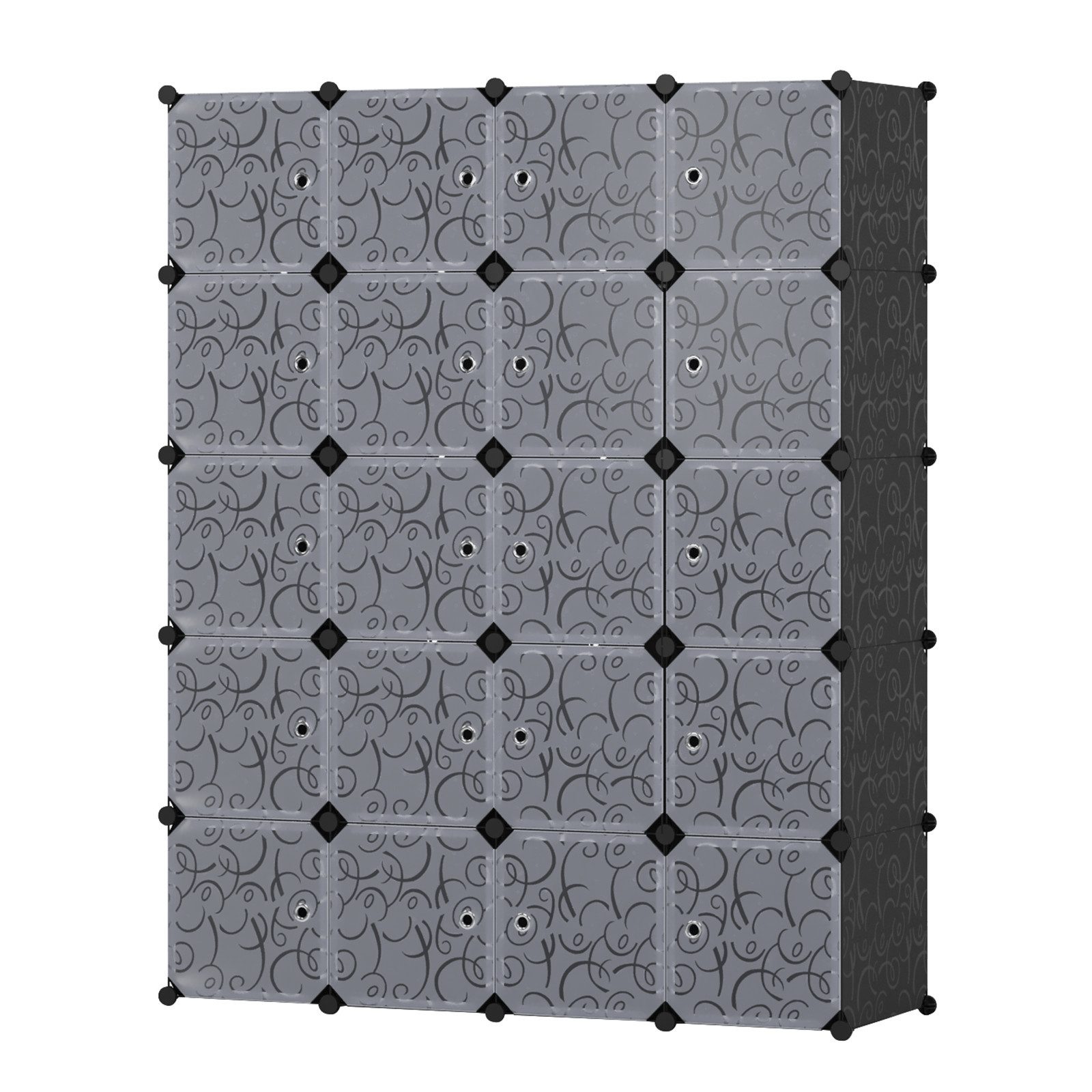 Mondeer Kleiderschrank Steckregal (Staub- und Wasserabweisend, mit Tür) mit günstig online kaufen