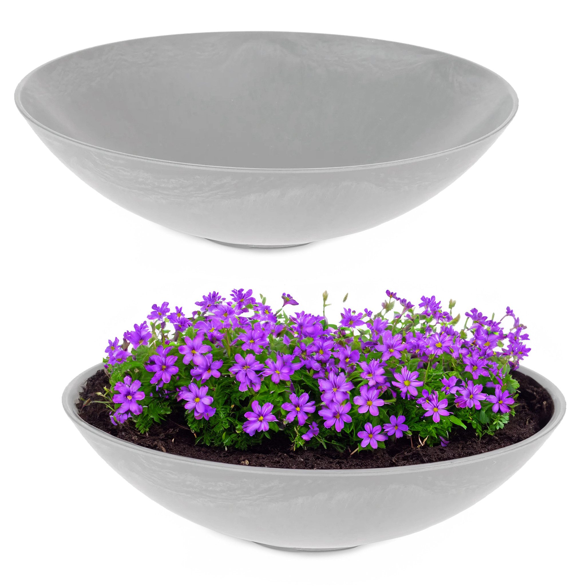 matches21 HOME & HOBBY Blumentopf Flache günstig online kaufen