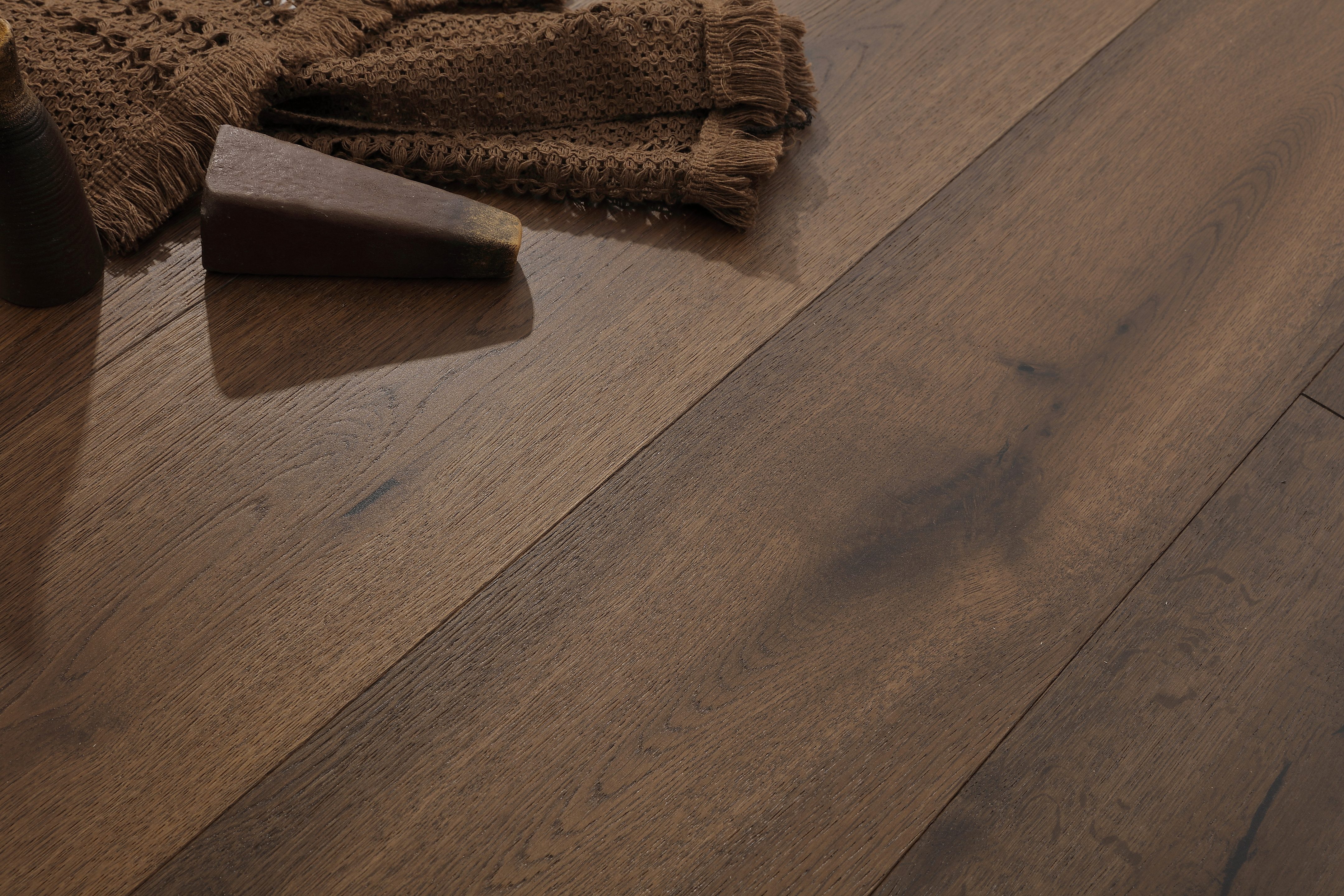 DielenDealer Parkett Fertigparkett Eiche Washington XL - 3-Schicht geräuchert, geölt, mit Klicksystem, 3,432qm pro Paket