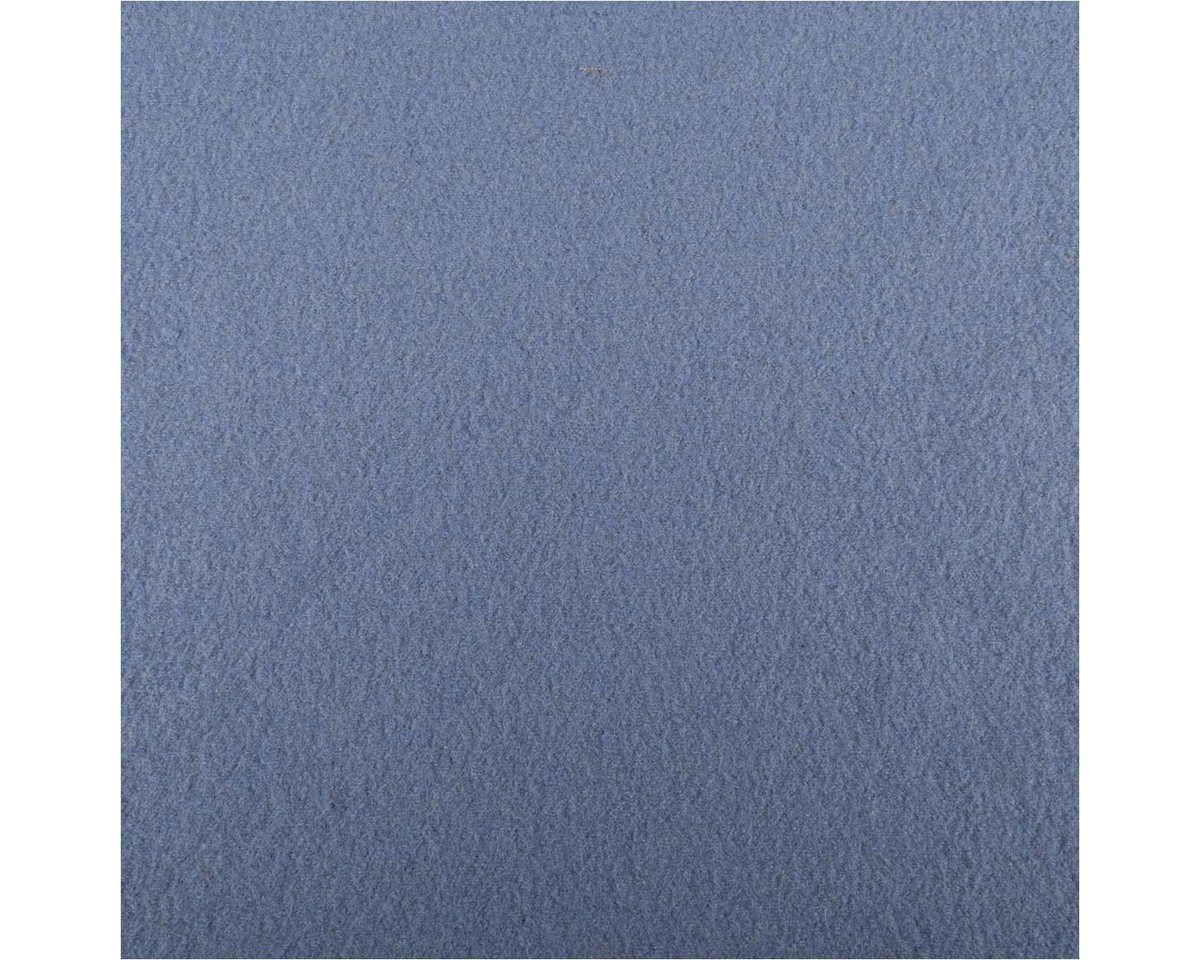 Thumbnail - SCHÖNER LEBEN. Stoff Walkloden Mantelstoff Wollstoff aus reiner Schurwolle hellblau, atmungsaktiv