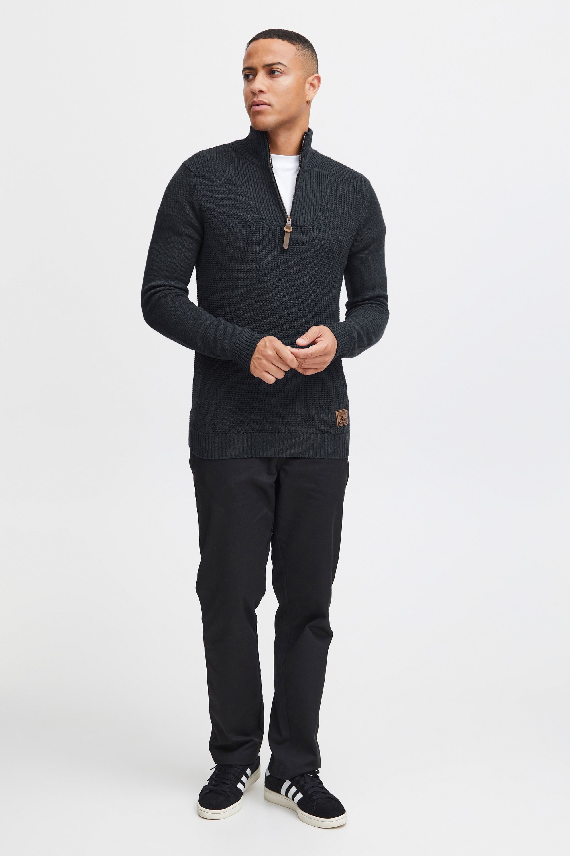 !Solid Troyer SDTommy Strickpulli mit hochabschließendem Kragen günstig online kaufen