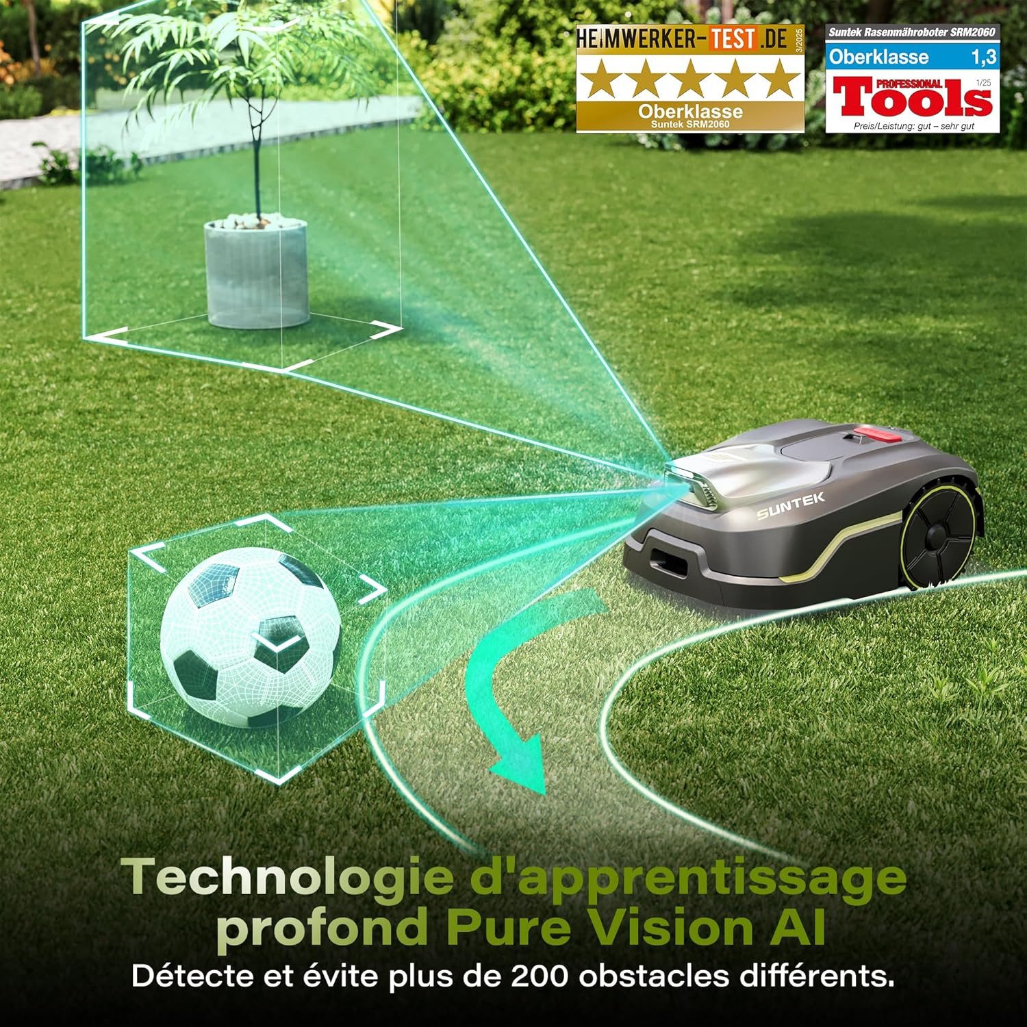 SUNTEK Rasenmähroboter SUNTEK Mähroboter PureVision, bis günstig online kaufen