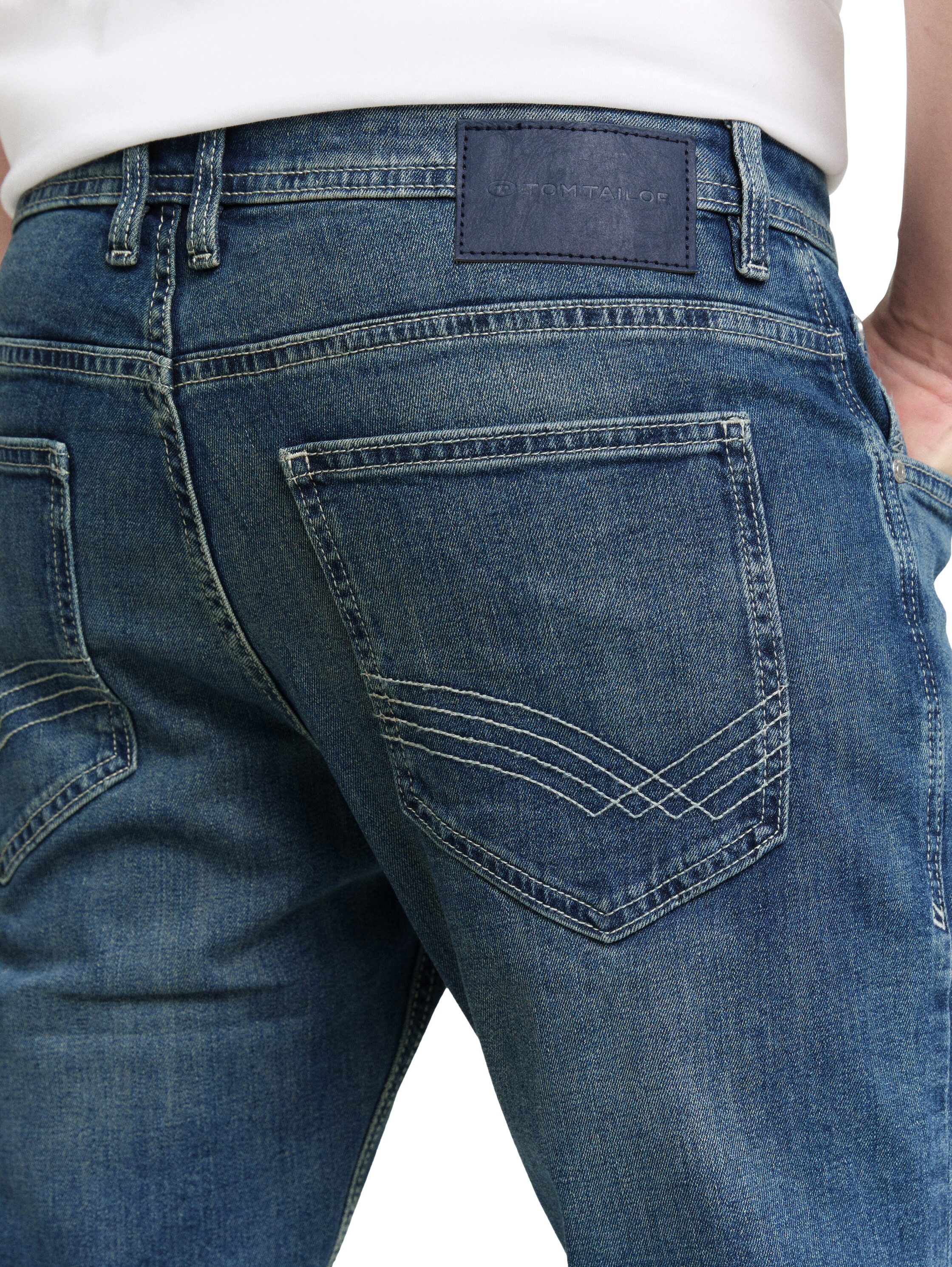 TOM TAILOR Straight-Jeans MARVIN im Five-Pocket Style