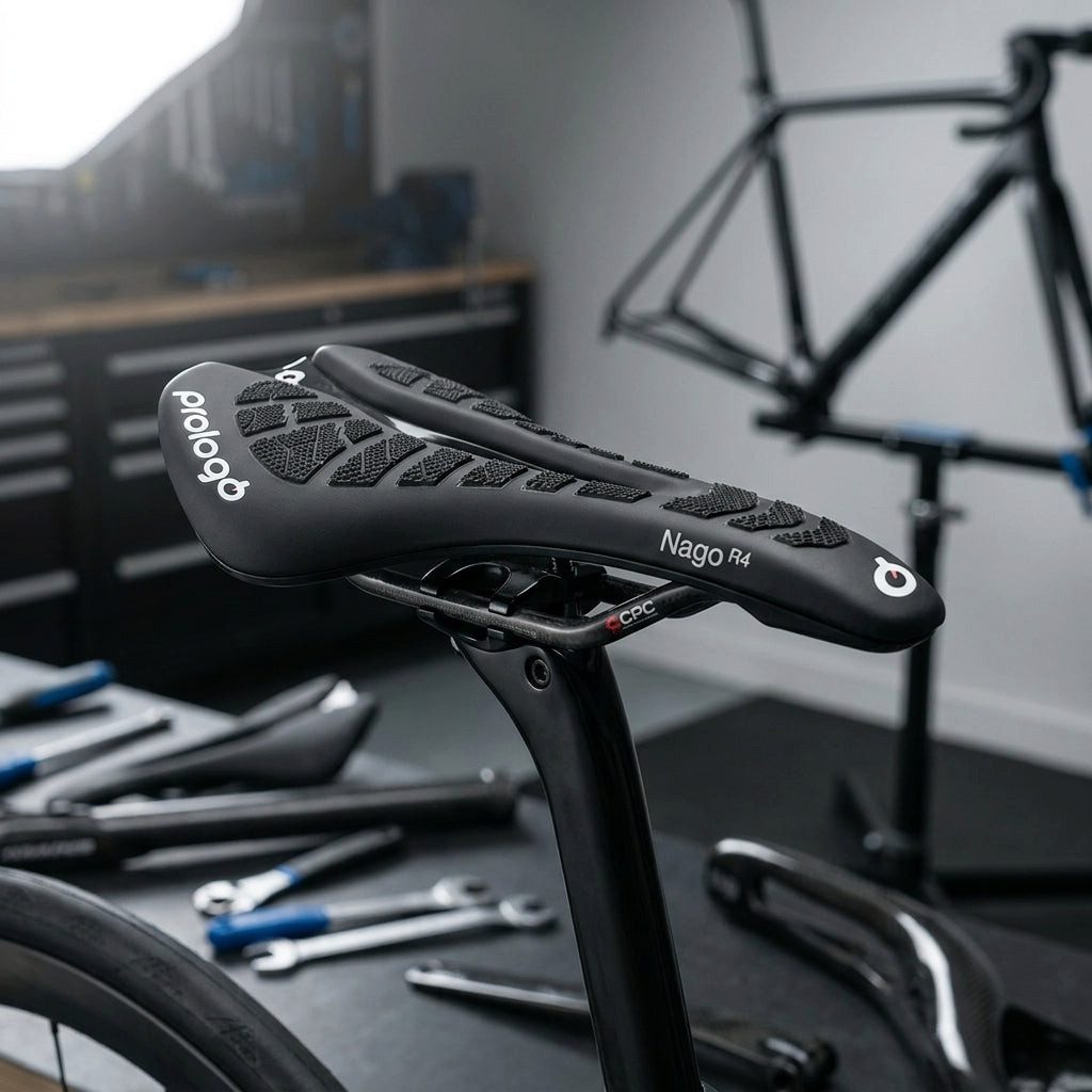 Prologo Fahrradsattel Prologo Nago R4 CPC Sattel 137 mm Schwarz - Leicht & Ergonomisch