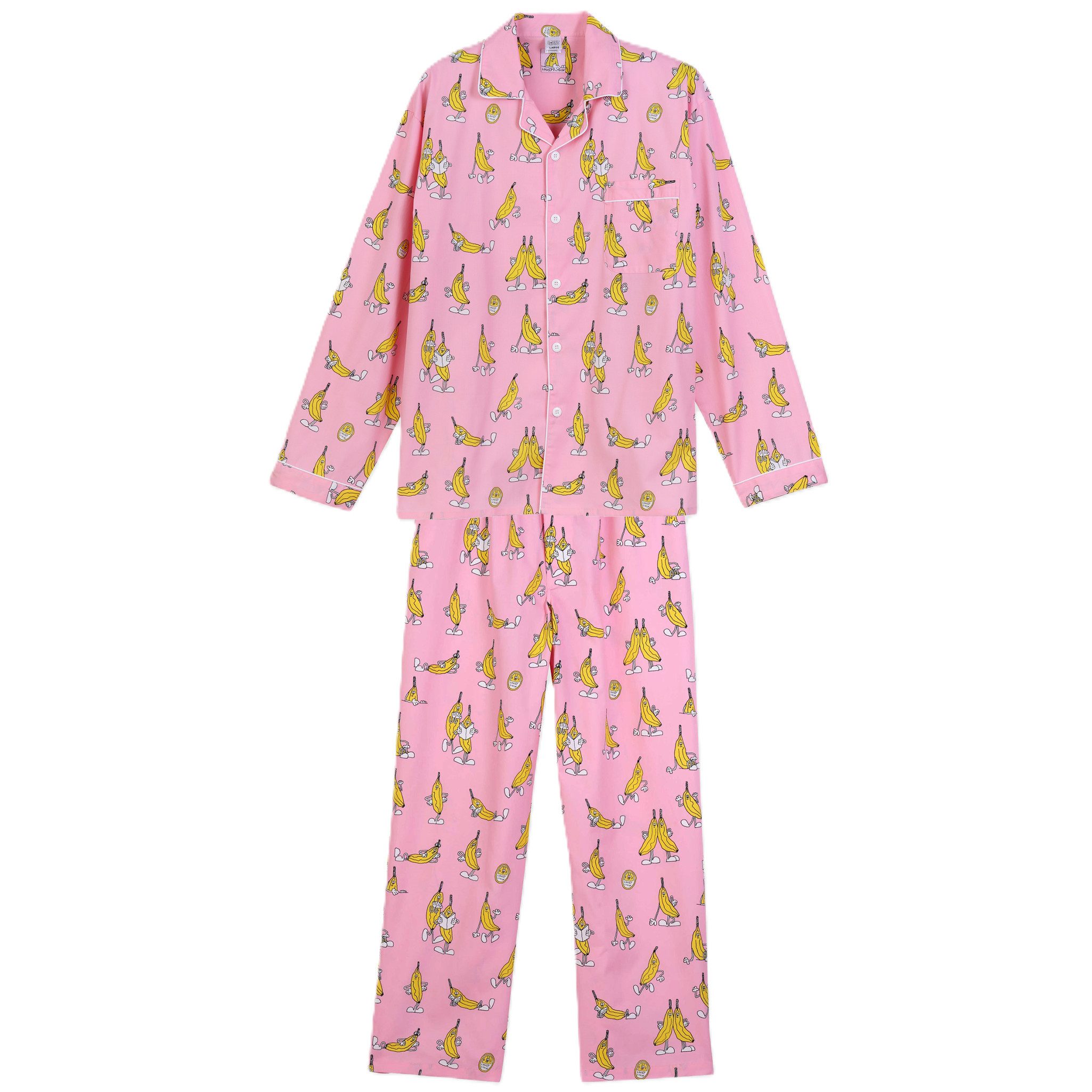 Lousy Livin Pyjama Lousy Livin Pyjama Pink Banana (Schlafanzug, 2 tlg., Pyjama)