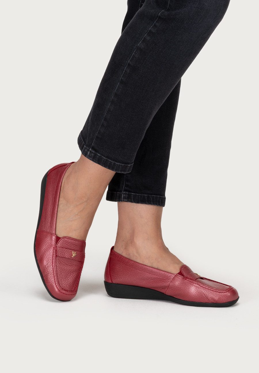 vitaform Damenschuhe Mokassin Hirschleder Mokassin