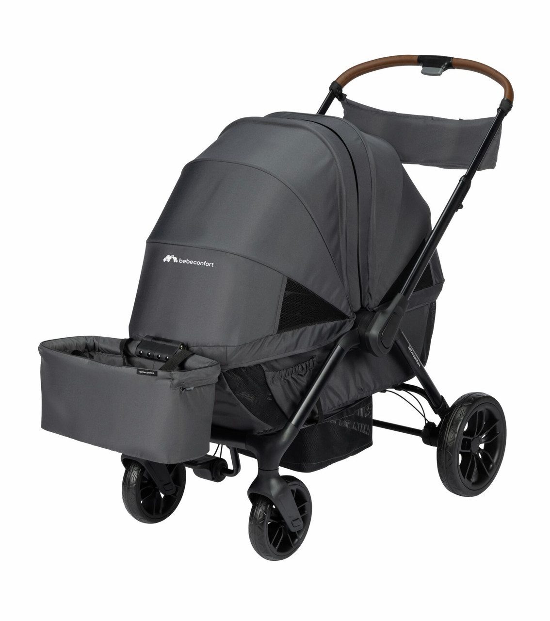 Bebeconfort Geschwisterwagen Bebeconfort Helios, 2-in-1 Kinderwagen ab Geburt, 0–4 Jahre, 0–22 kg, Zwei von Geburt an mitnehmen  Für jede Umgebung gemacht  Kompakt zu…