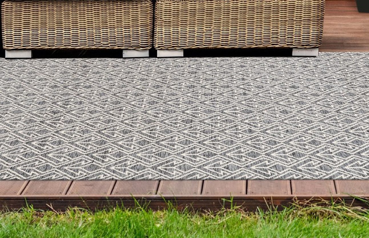 Arte Espina Teppich Yoga 100, rechteckig, Höhe: 10 mm, In- und Outdoor geeignet, pflegeleicht, Wohnzimmer