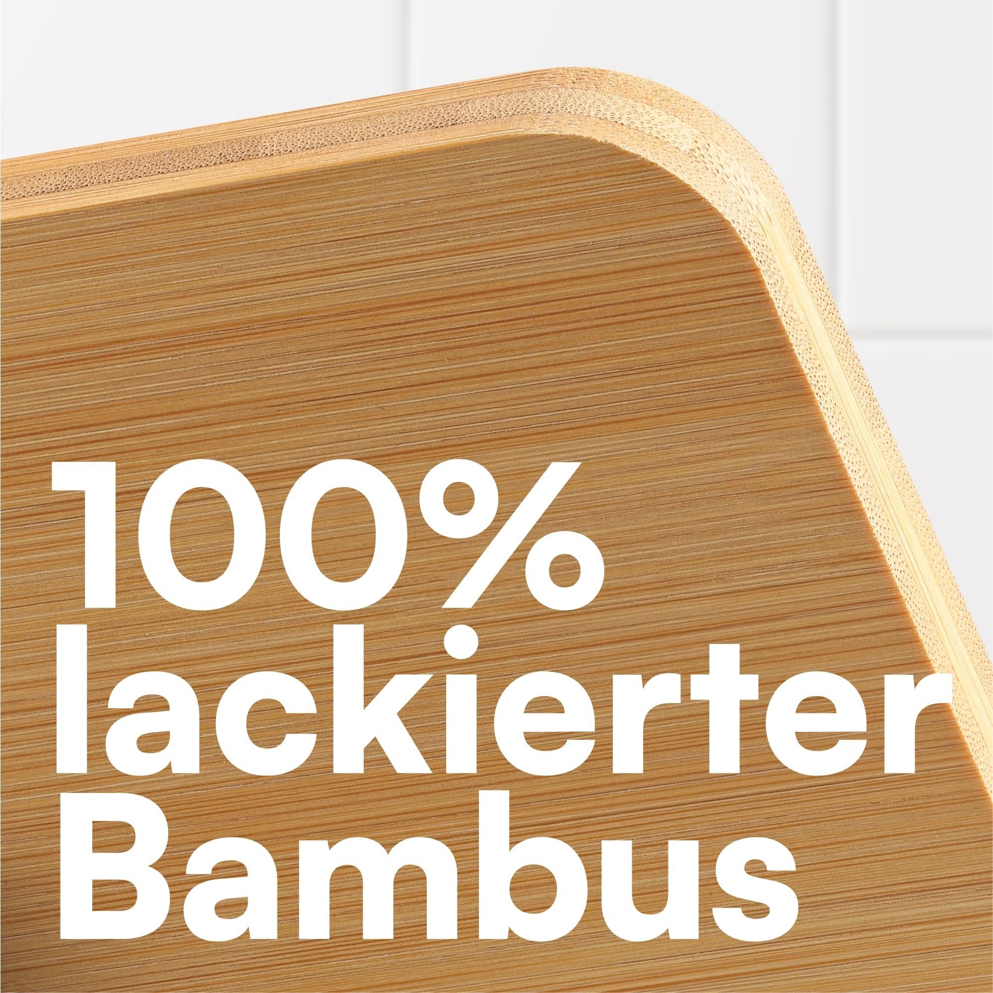 Faltbarer Kinder, Zeitungsständer Bambusholz H&S Kinder Buchständer Klappbarer Buchständer für aus für Bambus-Holz