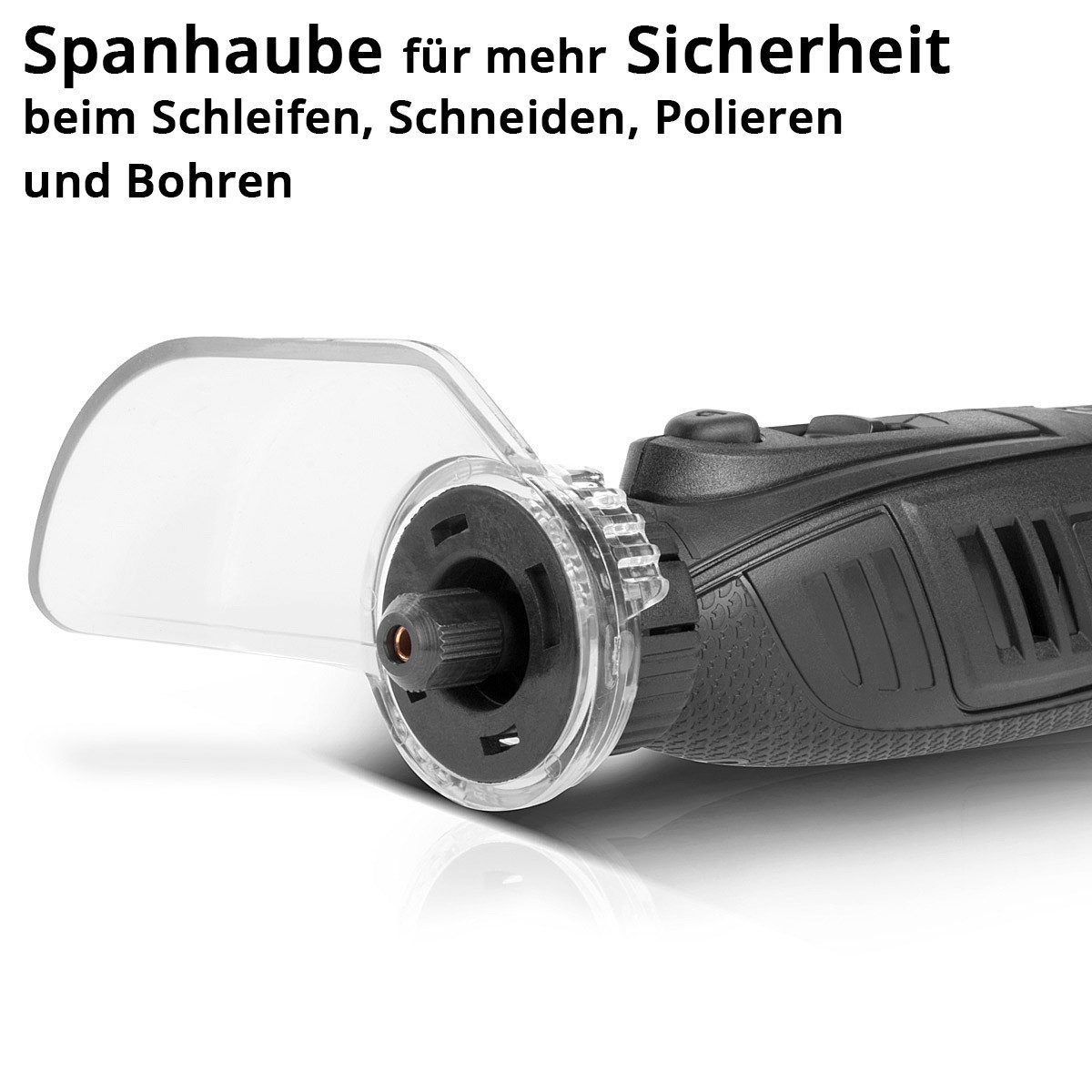 STAHLWERK Akku-Multischleifer Akku Mehrzweckschleifer AMF-80 ST 2.000 mAh, max. 25000 U/min, (Packung, 1 tlg., mit 53-teiligem Zubehör), mit Ladekabel