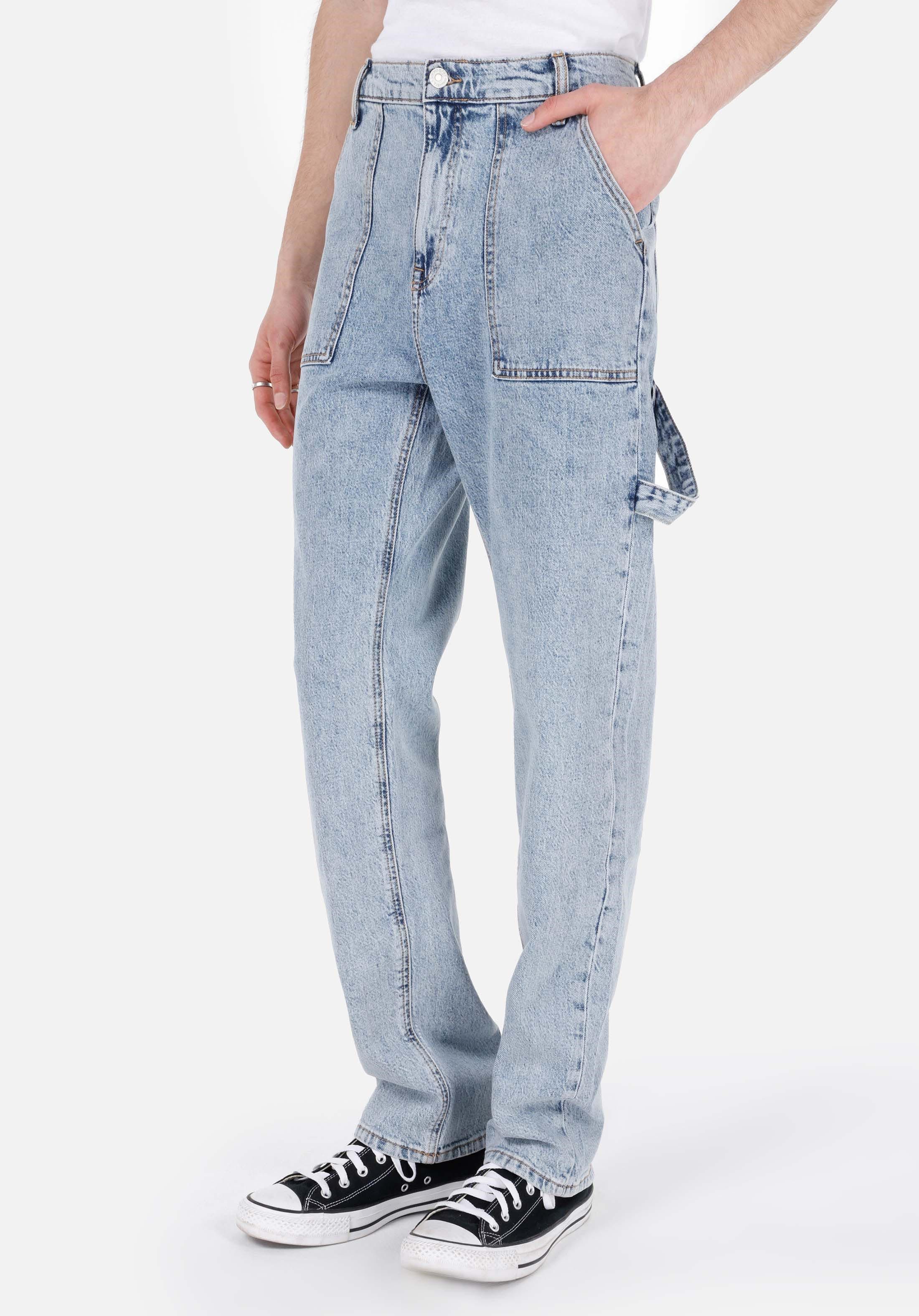 Colins 5-Pocket-Jeans Colins Worker Fit Indigo-Jeans für Herren