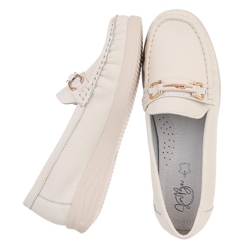 Ital-Design Komfortabler Schuh mit profilierter Sohle für Damen Slipper (91 günstig online kaufen
