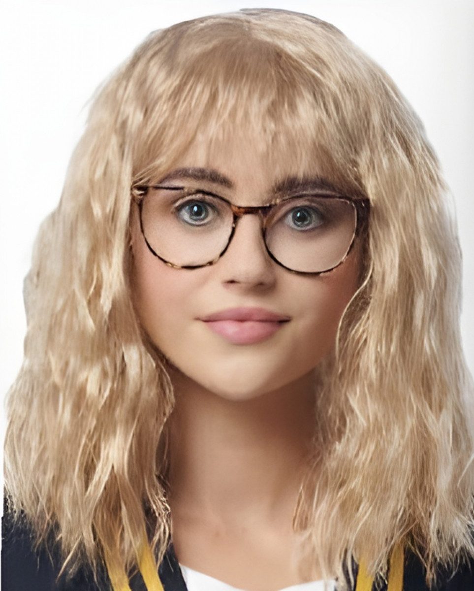 Kostüm-Perücke Blonde Damen Perücke Misty