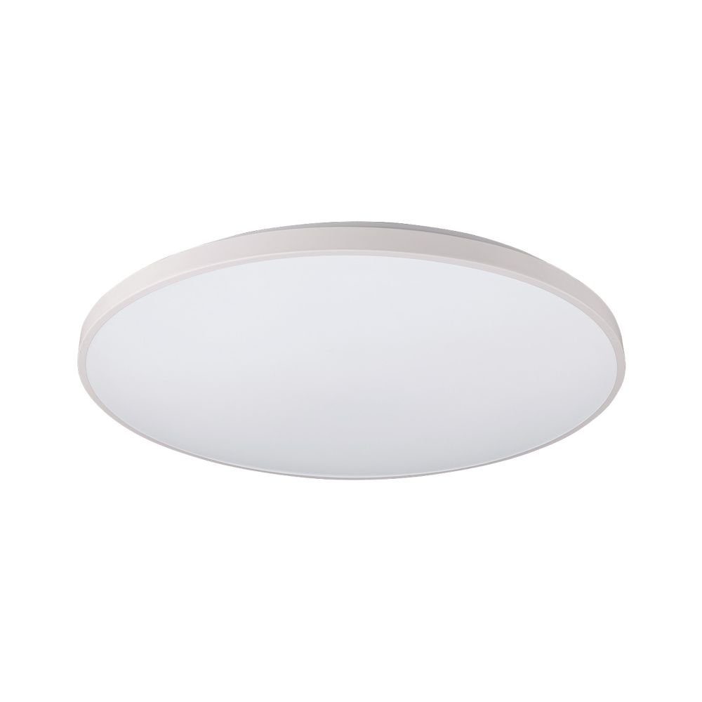Modern Weiß LUKE, fest Deckenleuchte Licht-Erlebnisse Badezimmer LED blendarm integriert, Neutralweiß, 6000lm Deckenlampe IP44 LED
