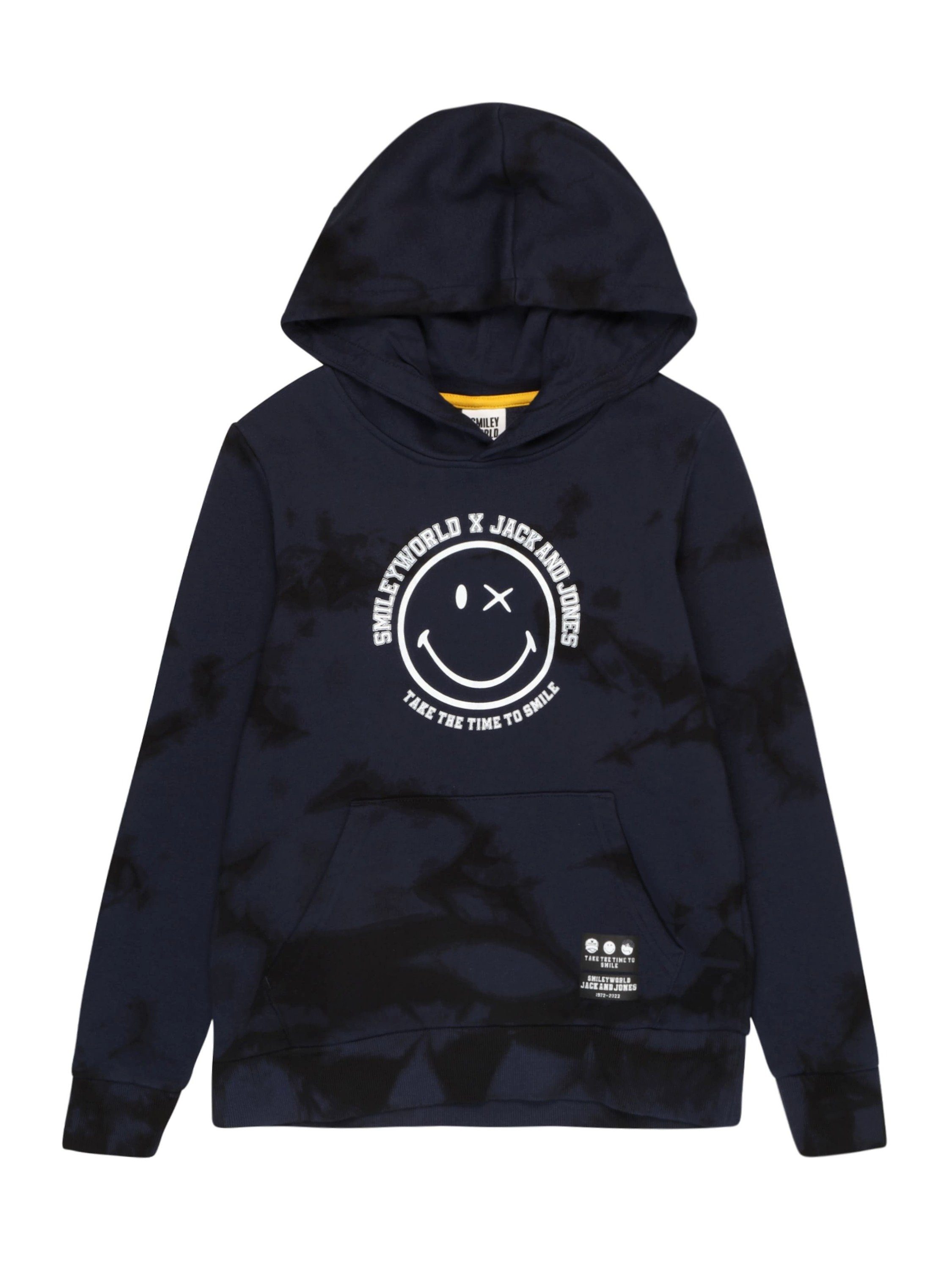Jack & Jones Junior Sweatshirt JORSMILEYWORLD SWEAT HOOD JNR (1-tlg)