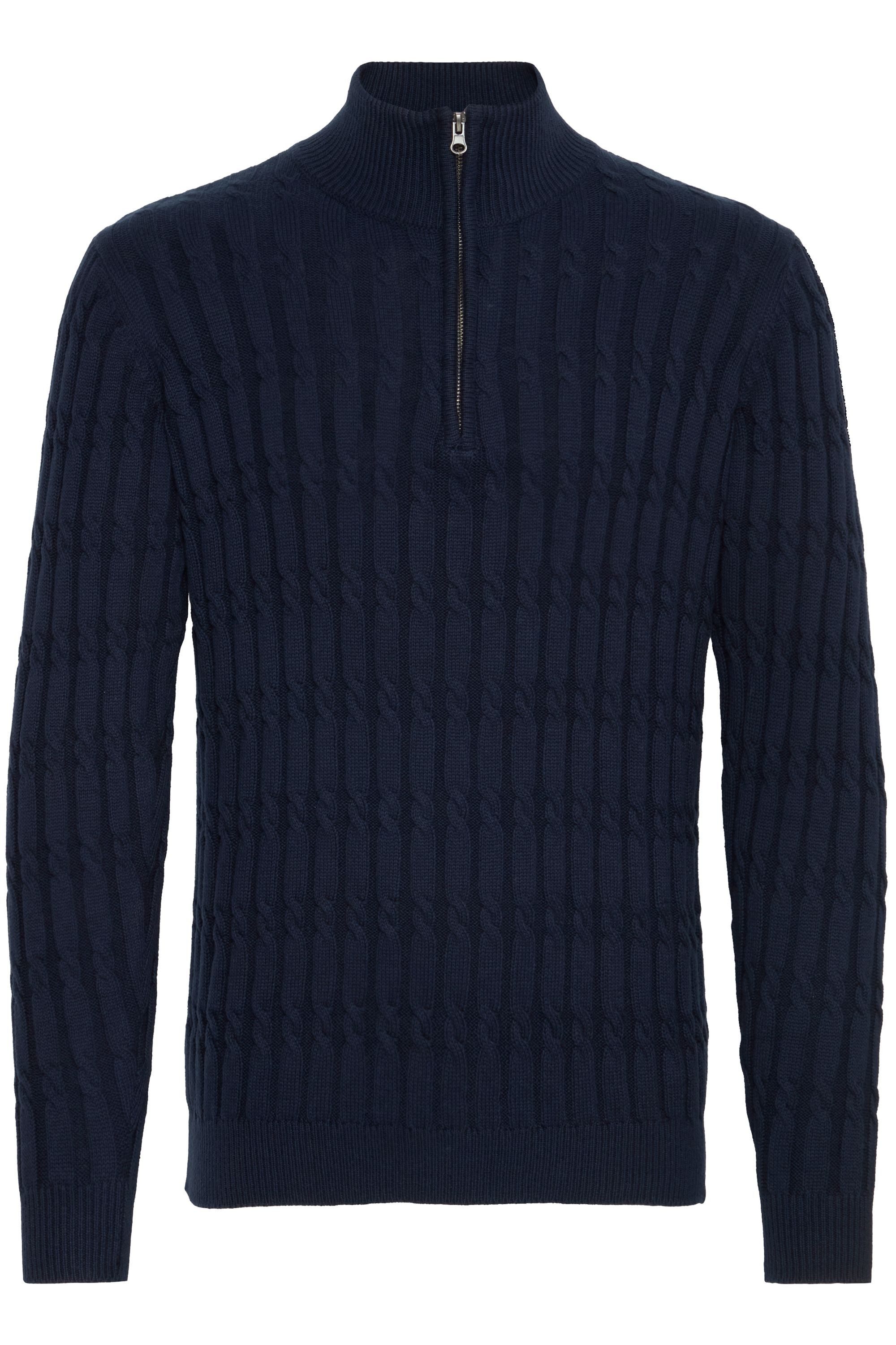 Indicode Troyer IDPaulo Strickpulli mit Stehkragen günstig online kaufen