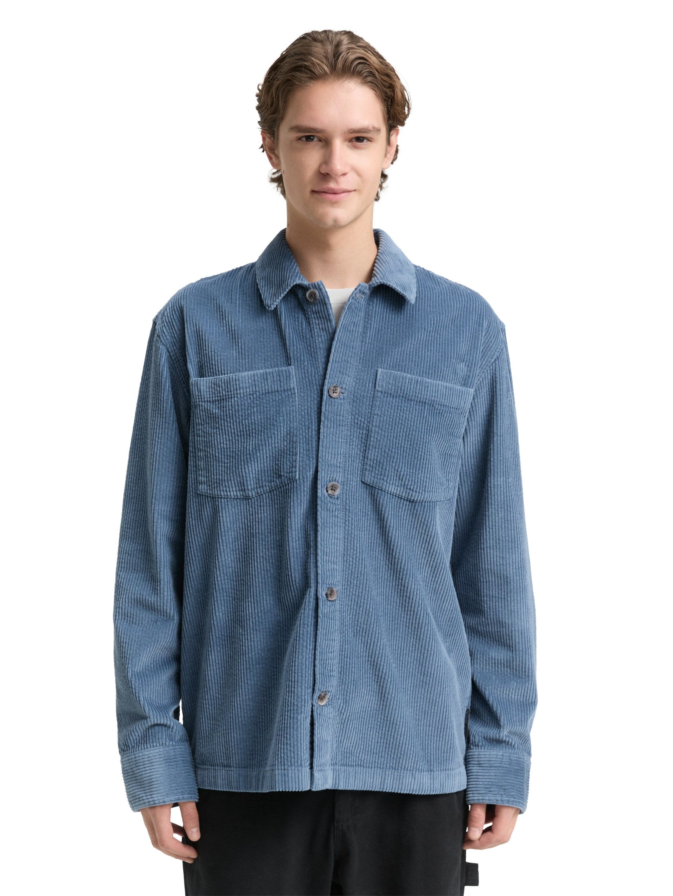dusty denim blue