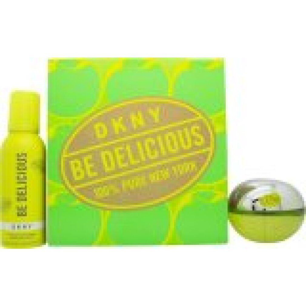 DKNY Eau de Parfum Be Delicious Gift Set 100ml EDP + 150ml Refreshing Shower Mousse