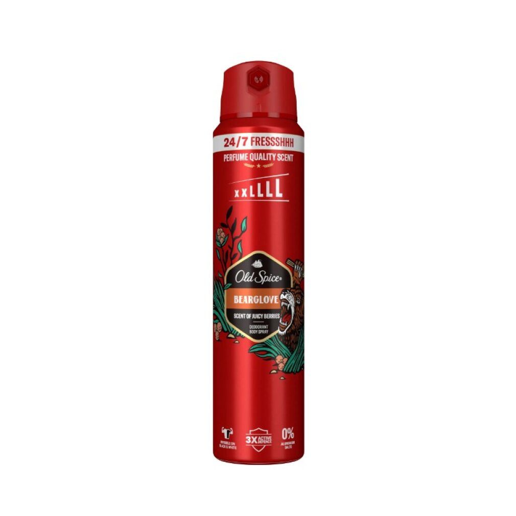 Old Spice Deo-Spray Bearglove Deospray (Deo-Körperspray) 250 ml