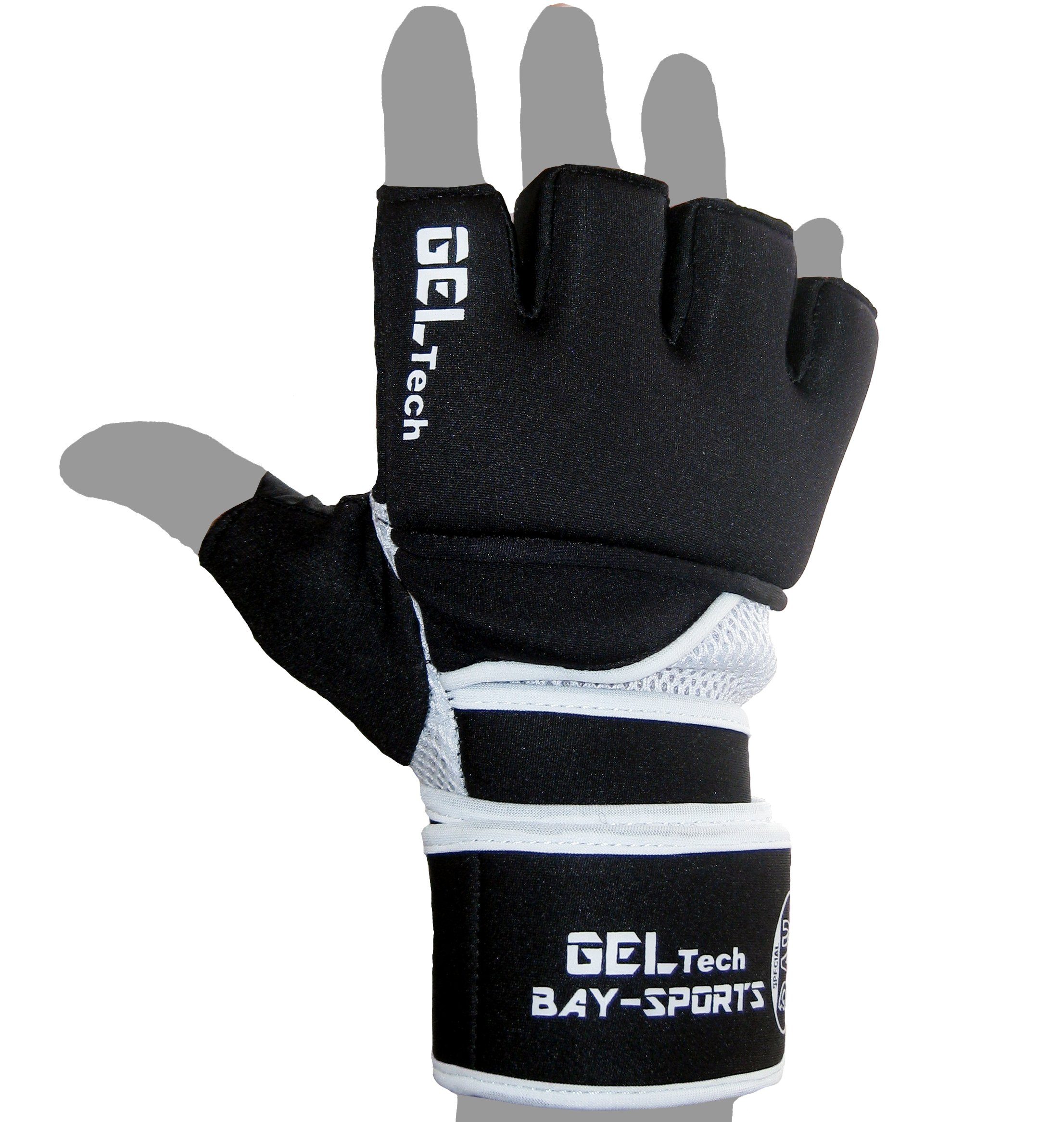 BAY-Sports Boxhandschuhe Erwachsene - Handschuhe Handschutz und Winsome XS Boxsack Kinder Sandsack, Neopren XL