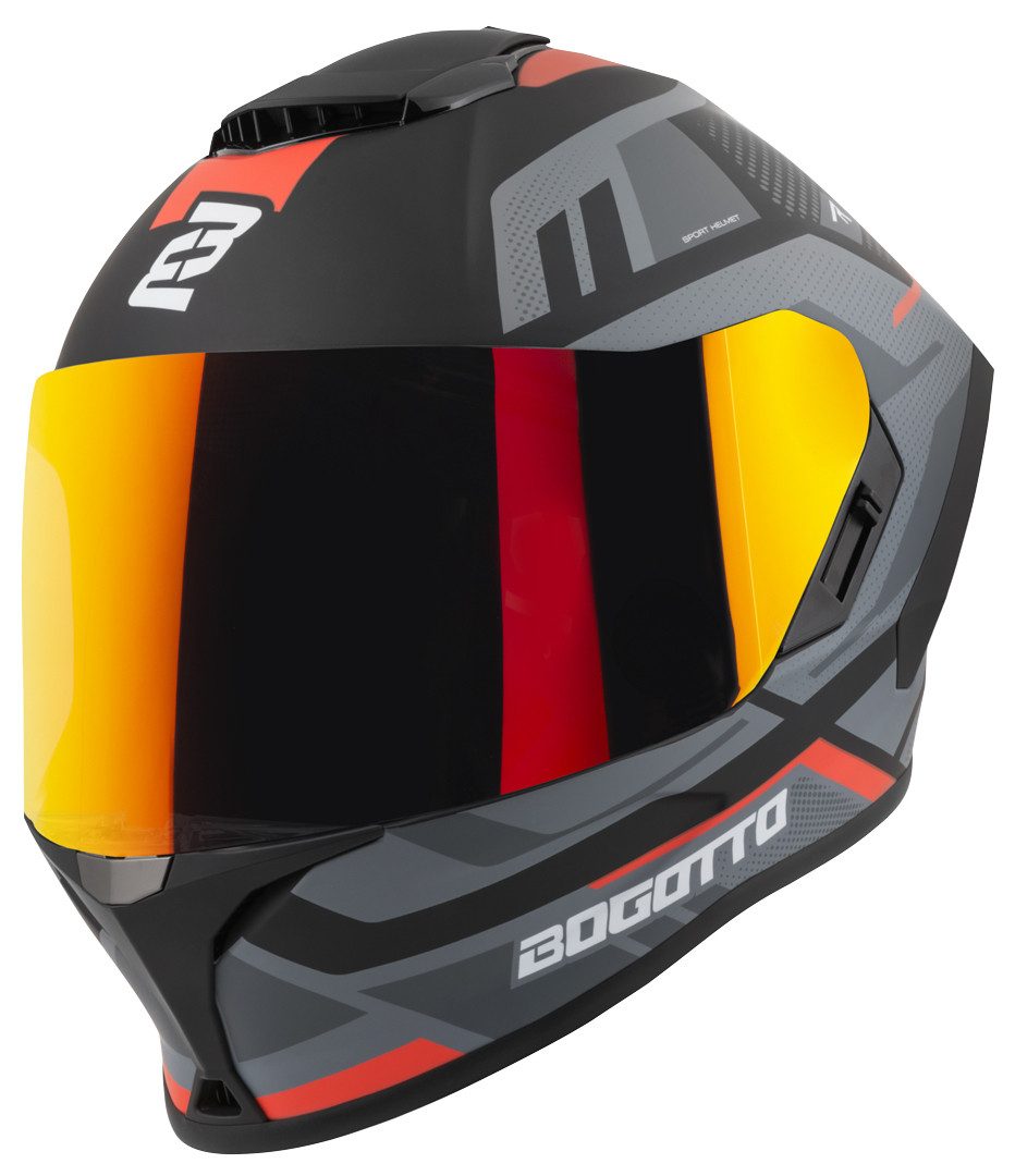 Motorradhelm Phantom Codex Fiberglass Helm