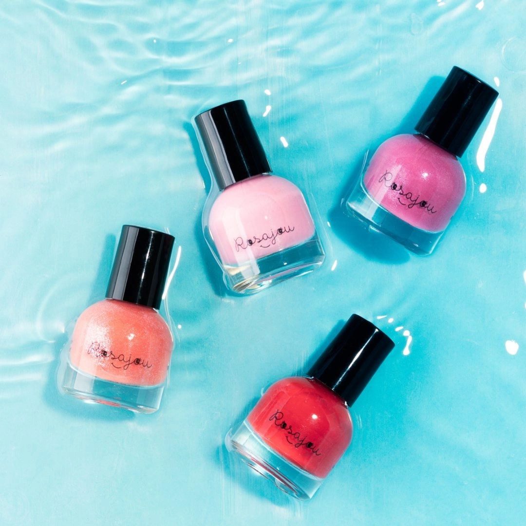 suebidou Nagellack Nagellack „Fairy“ auf Wasserbasis Peel Off zum Abziehen, nachhaltig, kreativ, wasserlöslich-peel off