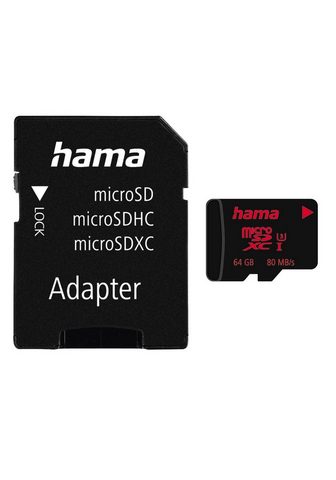  Hama microSDXC 64GB UHS treniruoklis C...