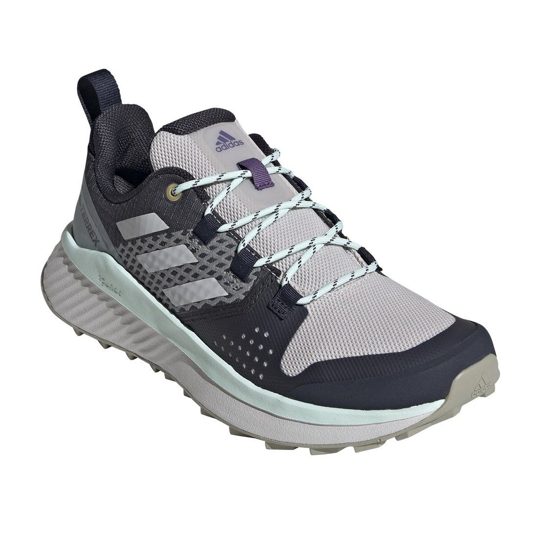 adidas Performance Wanderschuhe Terrex Folgian Hiker inkblau/grau Damen Laufschuh
