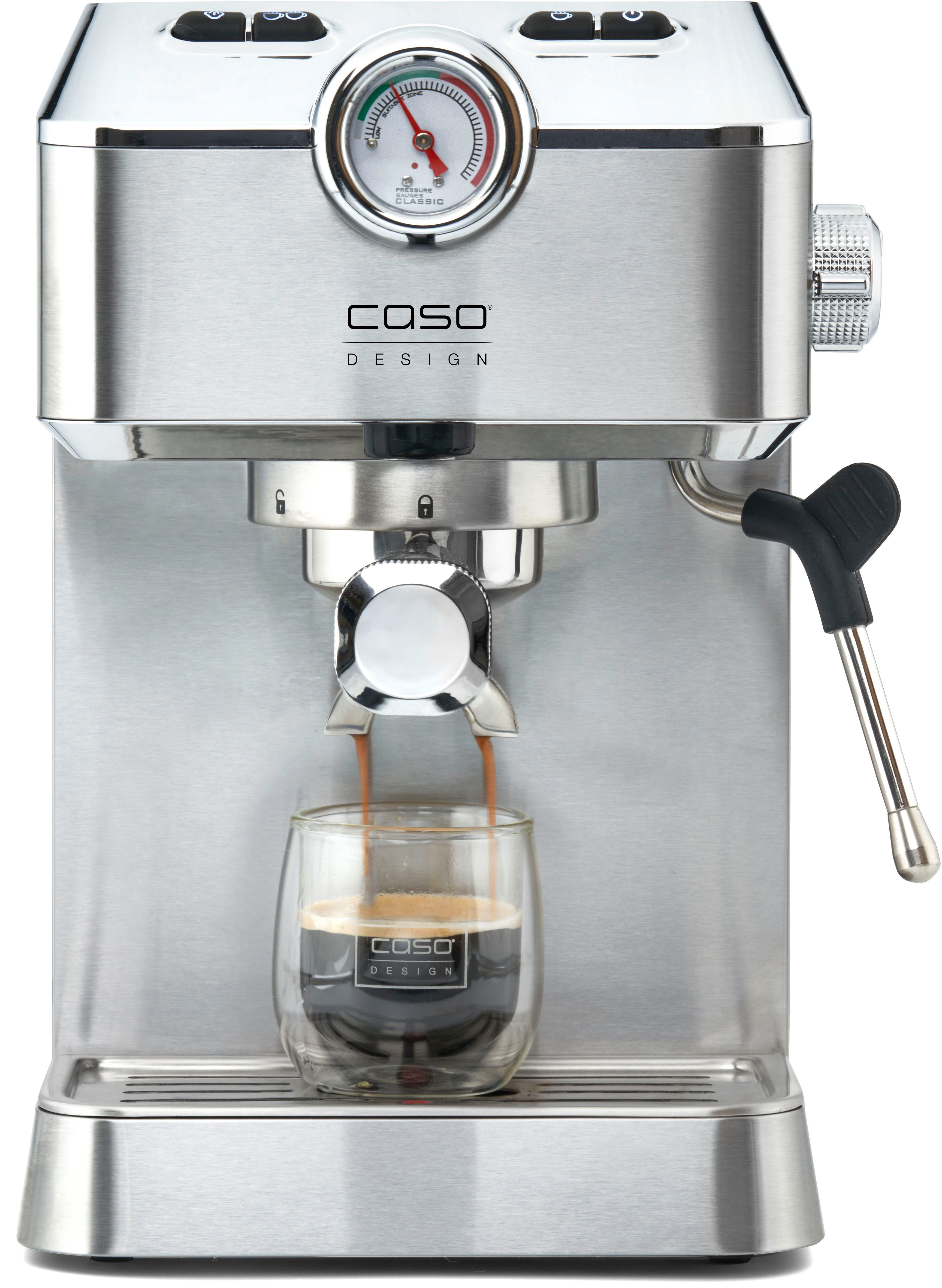 Caso Espressomaschine 1820 Espresso Gourmet, Siebträger