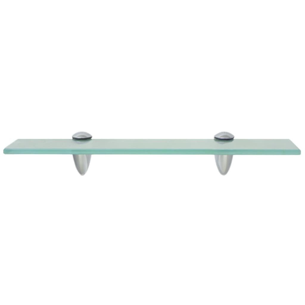 vidaXL Wandregal, Schwebendes Regal Glas 40x10 günstig online kaufen