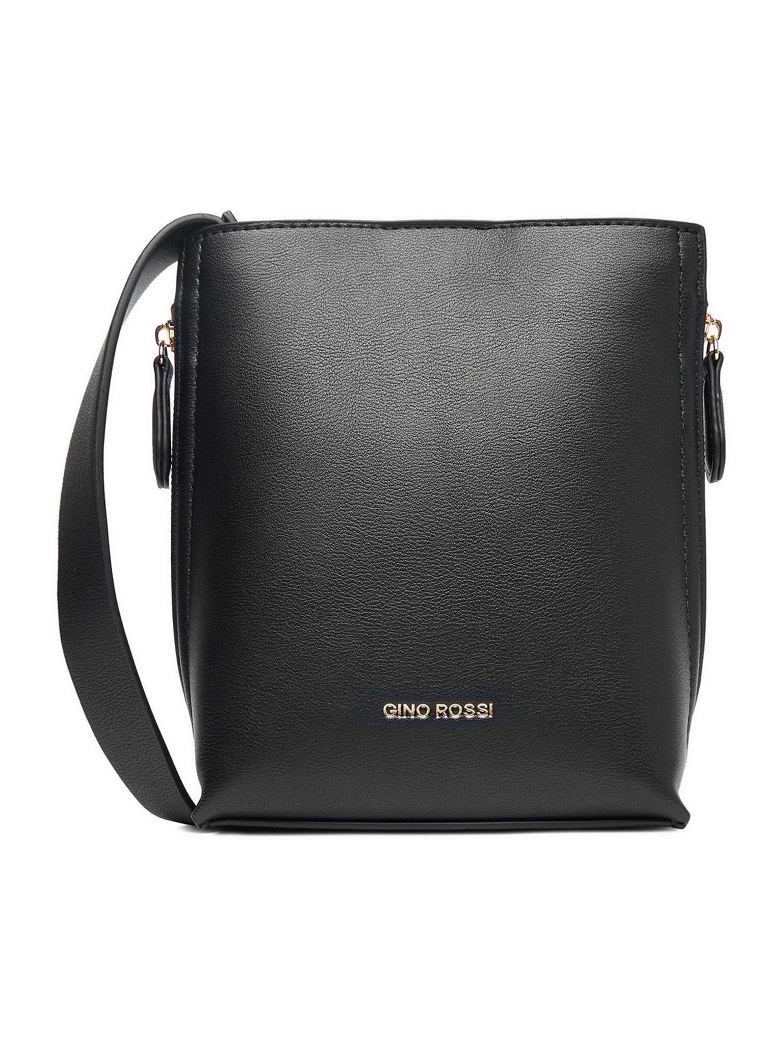 GINO ROSSI Handtasche Gino Rossi Damenhandtasche Schwarz Gino Rossi-EO-LX0293 Schwarz