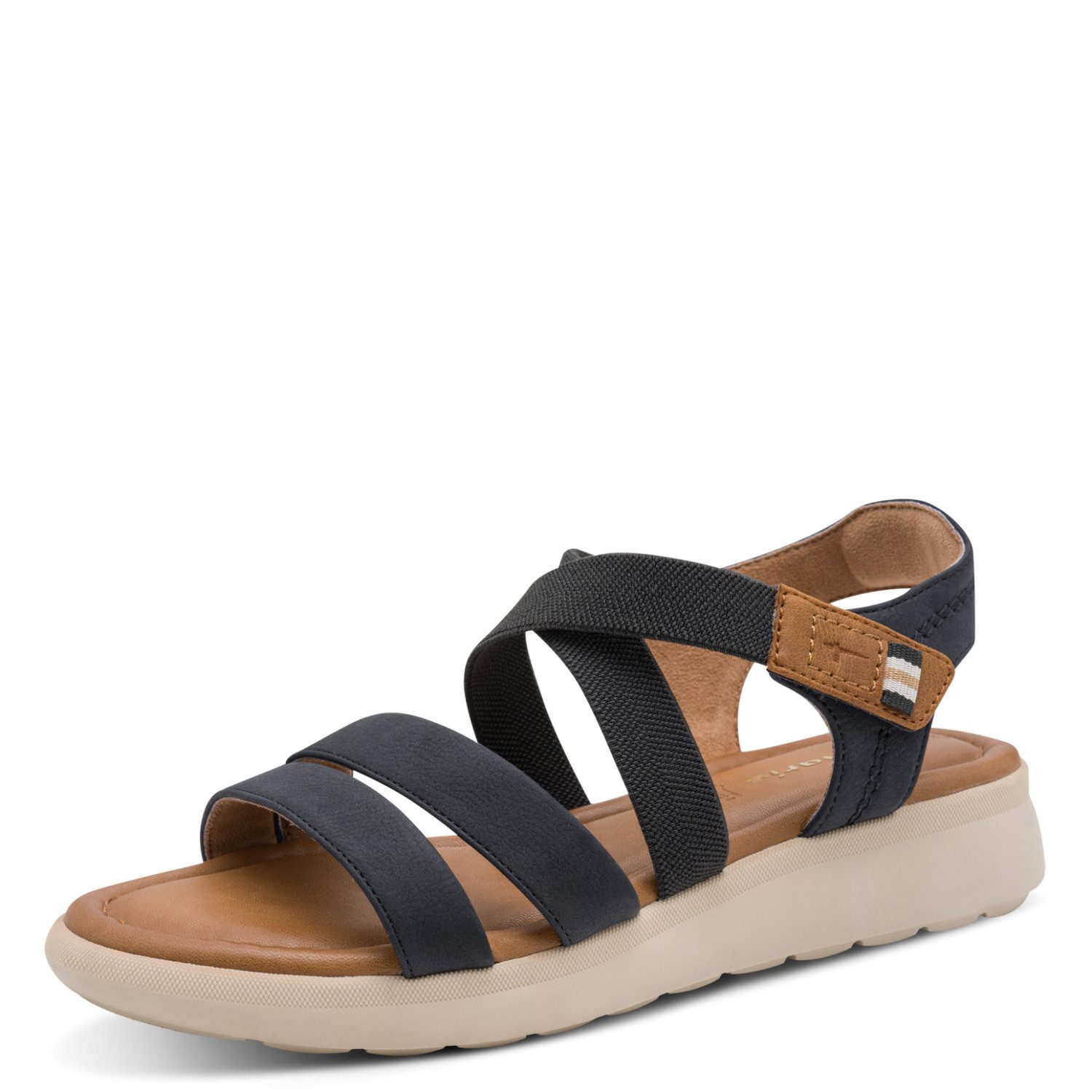 Tamaris Riemchensandale Sommerschuh, Sandalette mit praktischem Klettverschluss