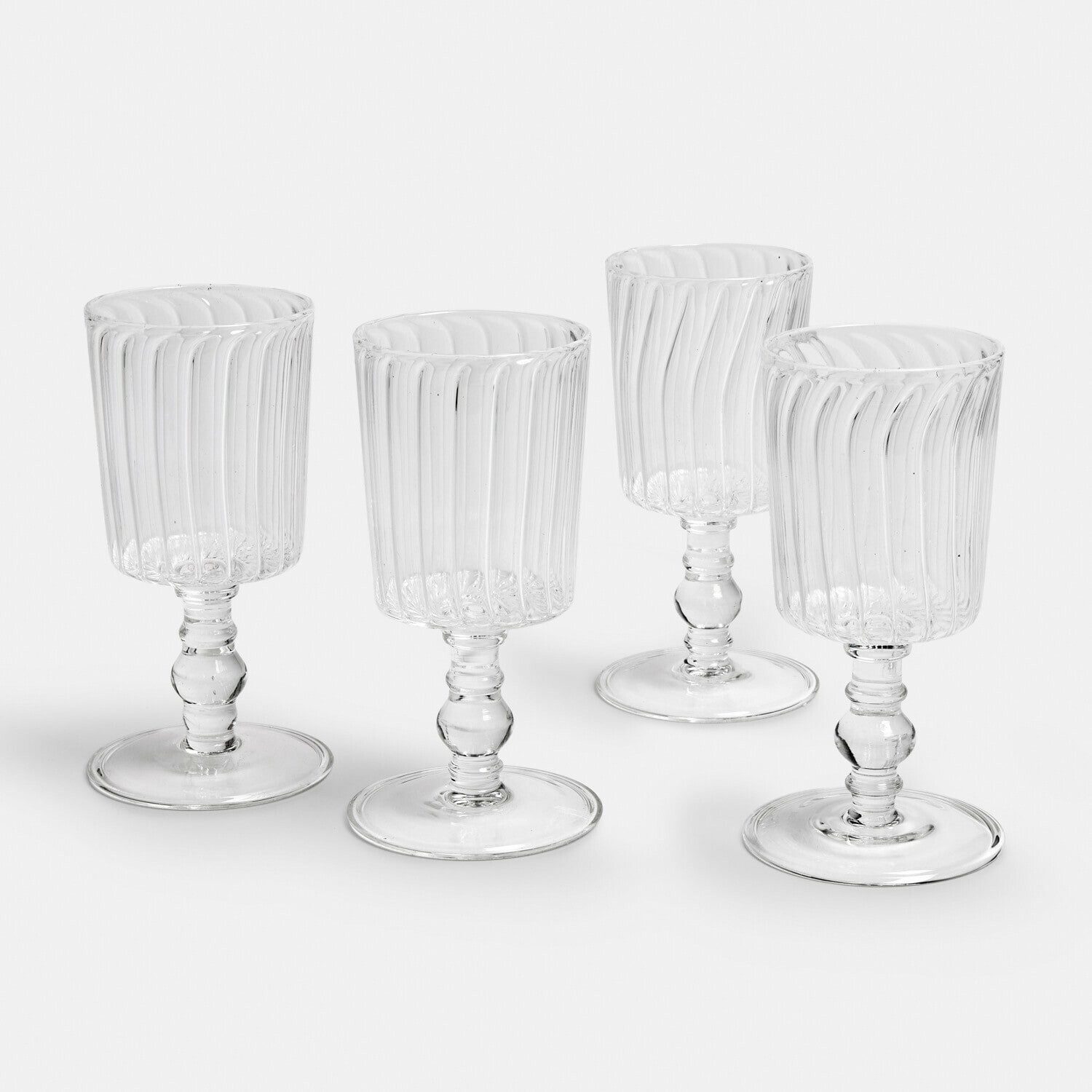 Mirabeau Glas Glas 4er Set Lianzo klar, Glas