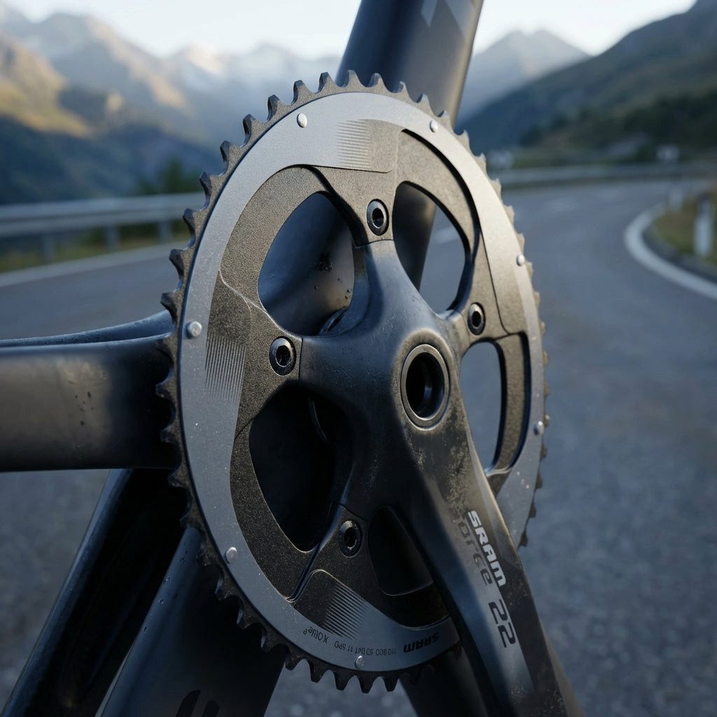 SRAM Kettenschaltung SRAM Kettenblatt Road Force 22 50T - 110mm, 11-fach, 50-34, grau